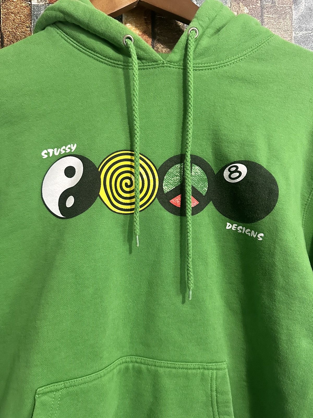 Stussy Stussy 8 Ball Hoodie Size US M / EU 48-50 / 2 - 2 Thumbnail