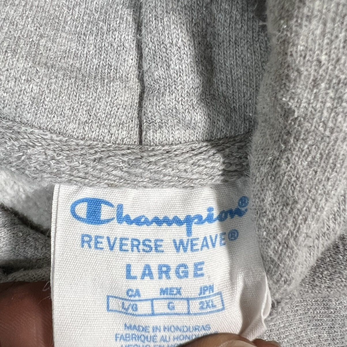 Champion Champion Reverse Weave Hood Sweatshirt Gray Pullover Hoodie Size US L / EU 52-54 / 3 - 4 Thumbnail