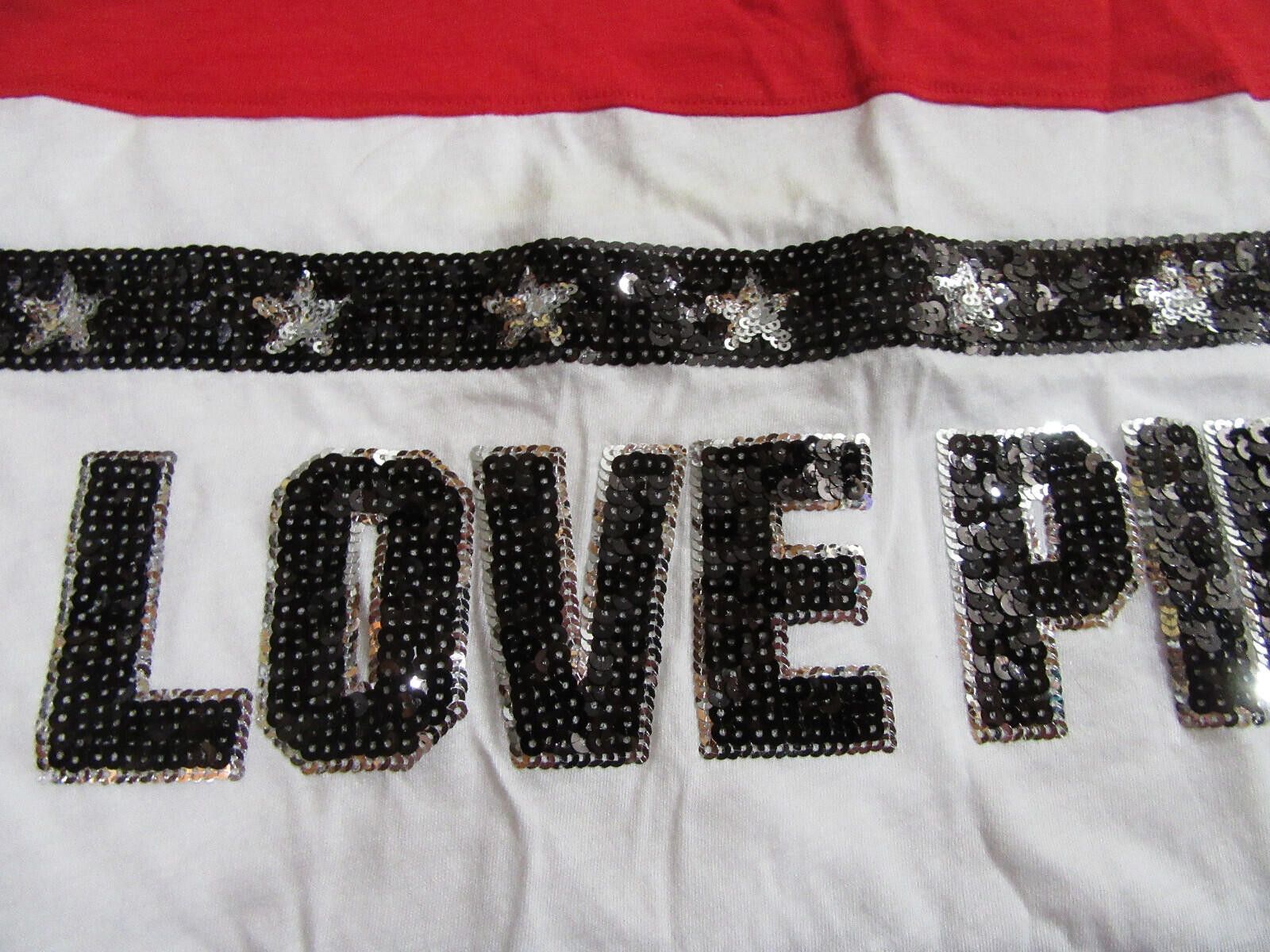 Other Victoria's Secret Pink Tank Top Red White & Blue Bling S NEW Size S / US 4 / IT 40 - 3 Thumbnail