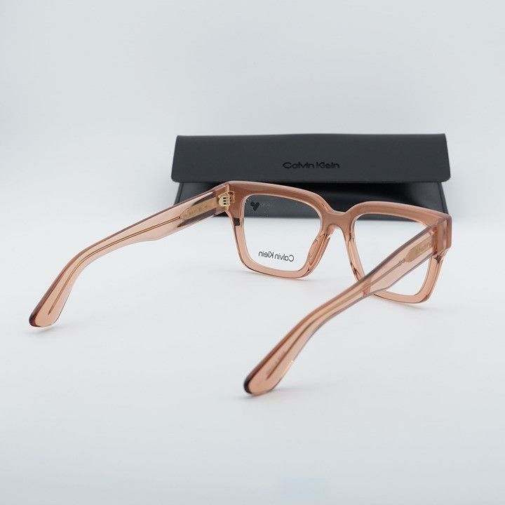 Calvin Klein Calvin Klein CK24526 278 Eyeglasses Light Brown 52mm Square Size ONE SIZE - 10 Thumbnail