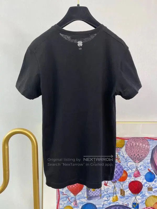 Dior Dior Lucky Black Cotton Short Sleeve T. Size XS / US 0-2 / IT 36-38 - 2 Thumbnail