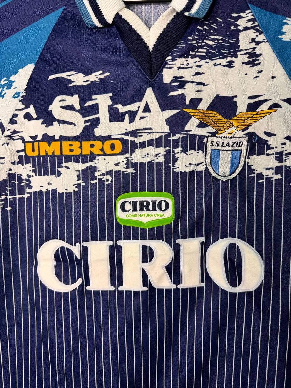 Umbro × Vintage 1996-1998 Lazio Away Football Shirt Soccer Jersey Umbro Size US M / EU 48-50 / 2 - 3 Thumbnail