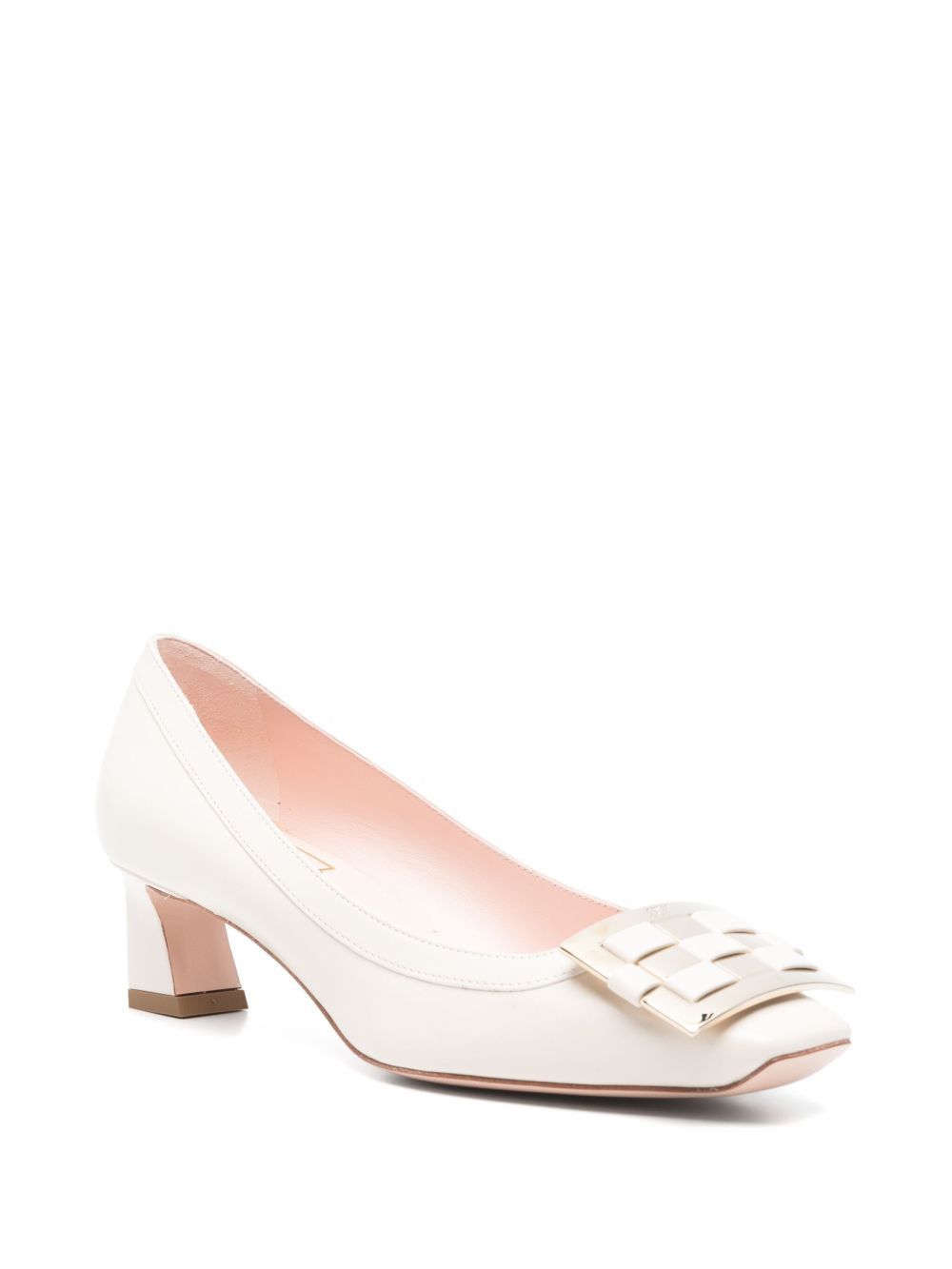 Roger Vivier TROMPETTE LEATHER PUMPS Size US 10 / IT 40 - 1 Thumbnail