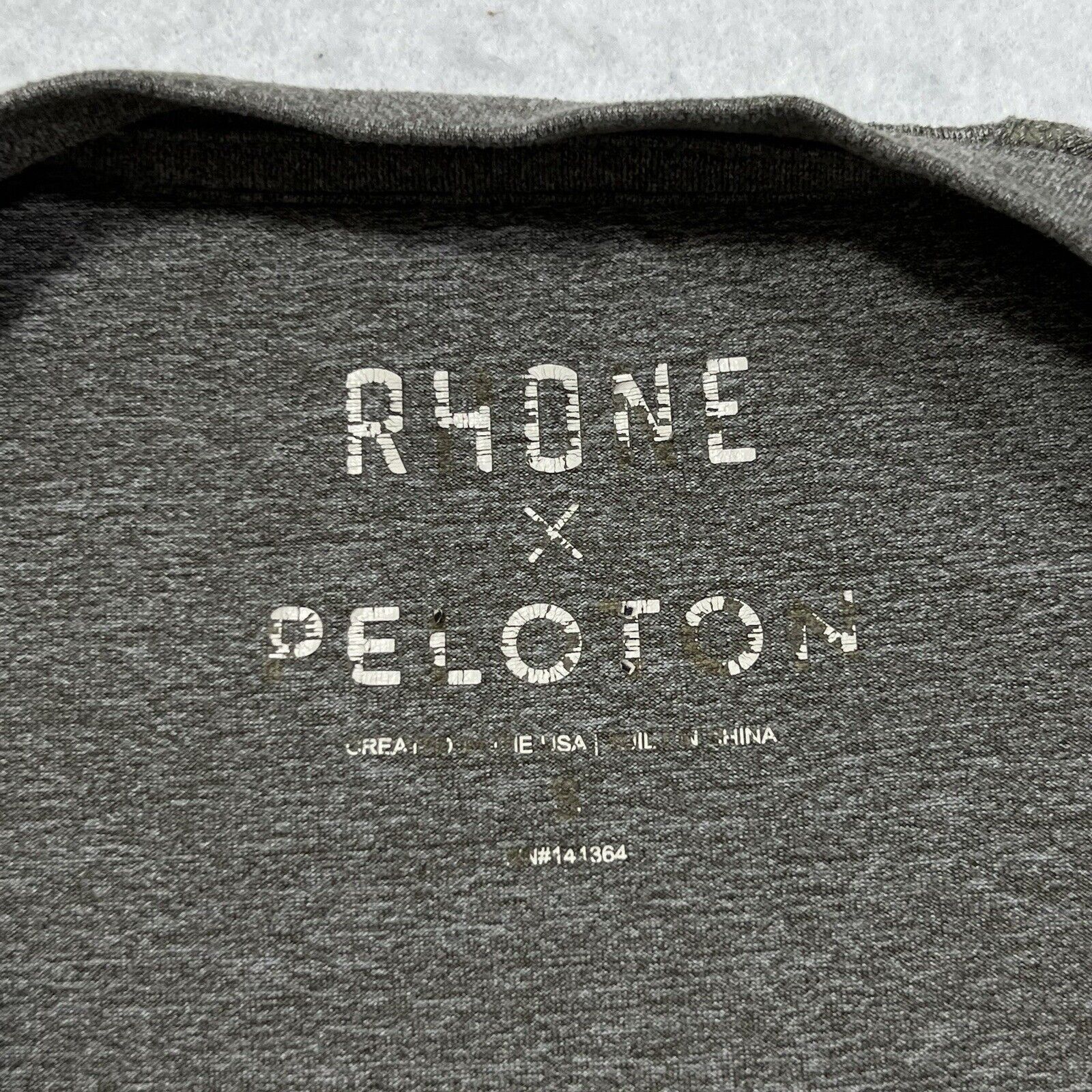 Other Rhone x Peloton Athletic Stretch T Shirt Gray Tee Size US S / EU 44-46 / 1 - 3 Thumbnail