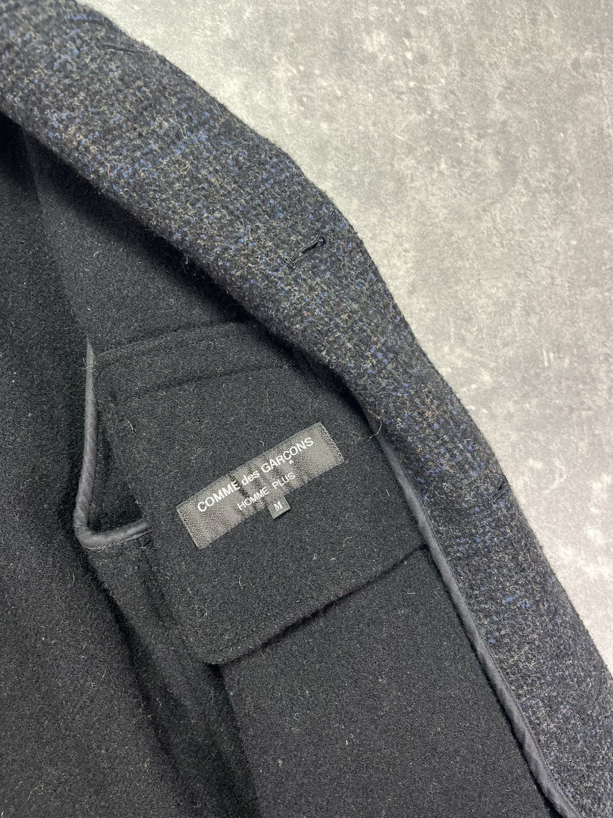 Comme des Garcons Homme Plus AD1998 Comme Des Garcons Homme Plus Striped Coat M L Size US M / EU 48-50 / 2 - 10 Thumbnail