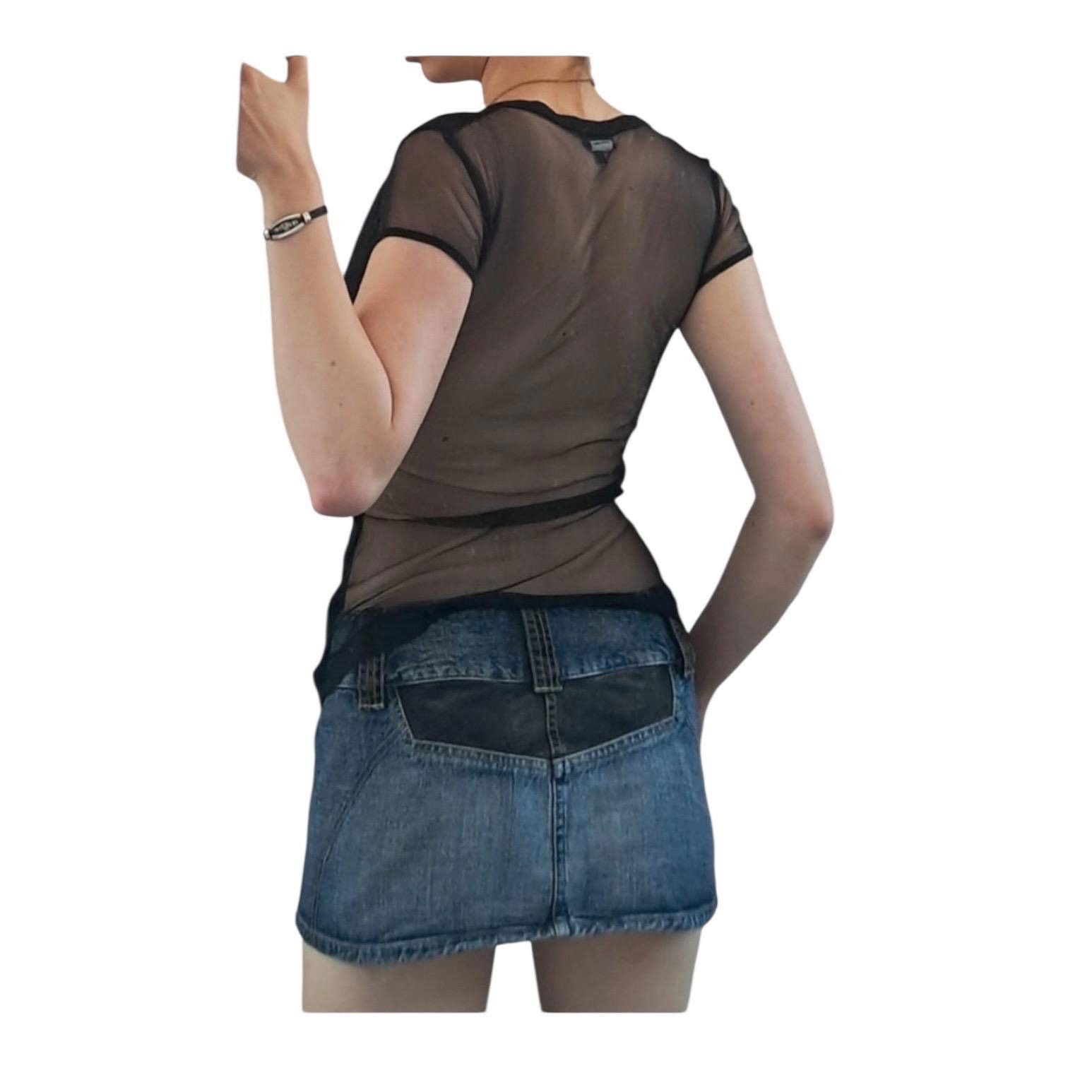 Miss Sixty The Miss Sixty Fallen Angel-Like Tee Black Size ONE SIZE - 1 Thumbnail