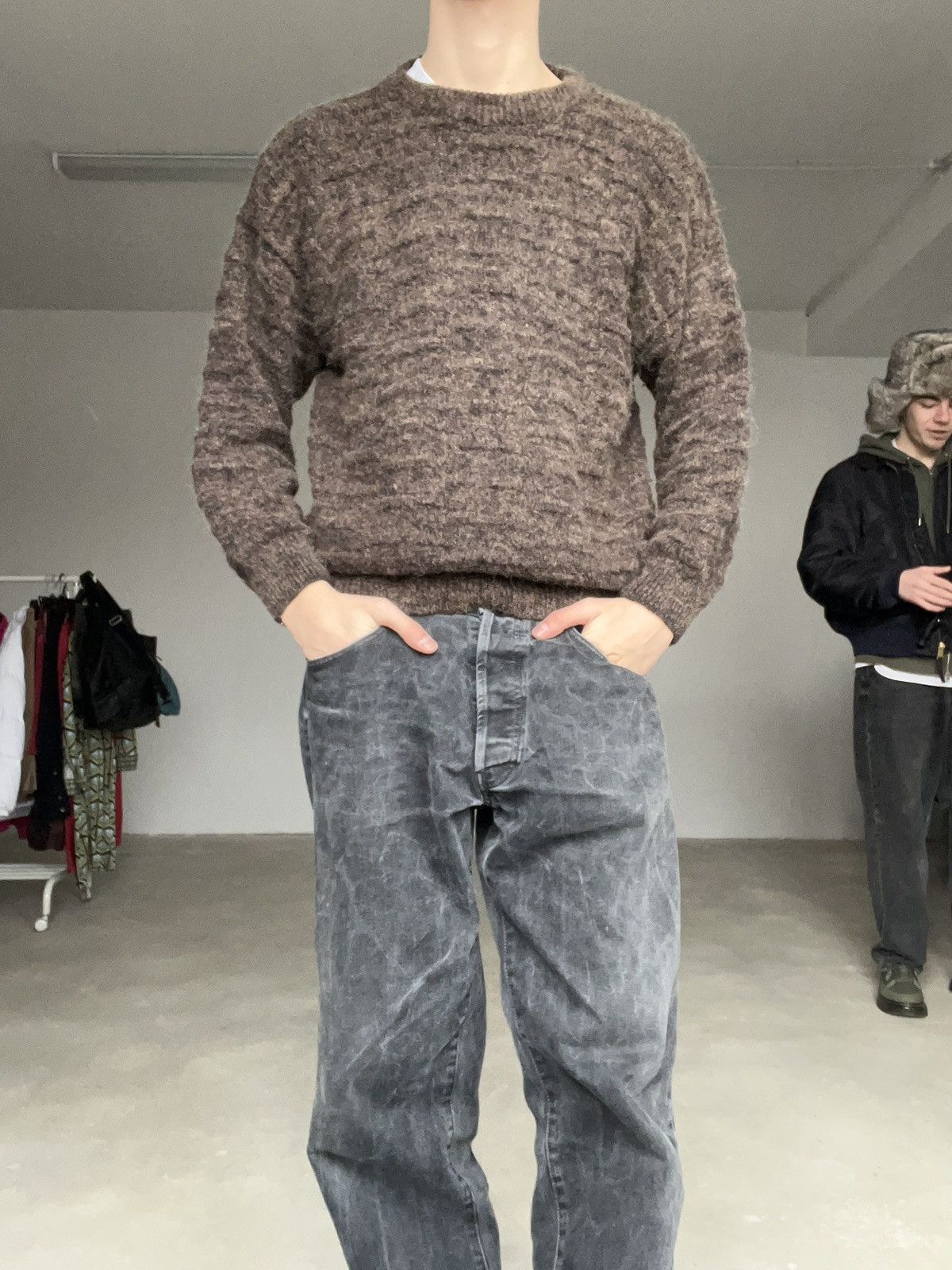Hysteric Glamour × If Six Was Nine × Japanese Brand Crazy Knitted Wool sweater Size US M / EU 48-50 / 2 - 4 Thumbnail