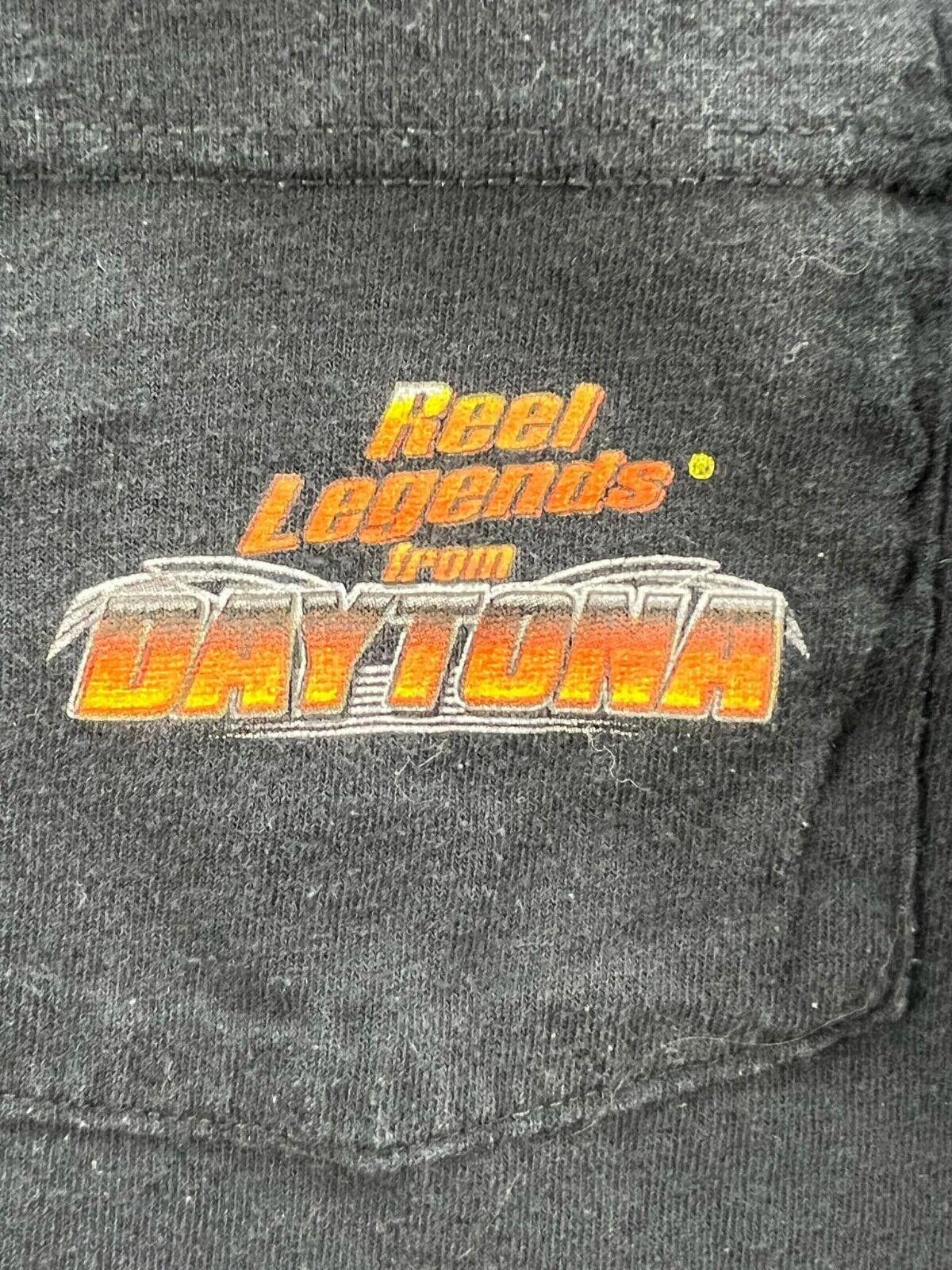 Reel Legends Reel Legends Daytona Graphic T-Shirt - Black Vintage Style Size US L / EU 52-54 / 3 - 3 Thumbnail