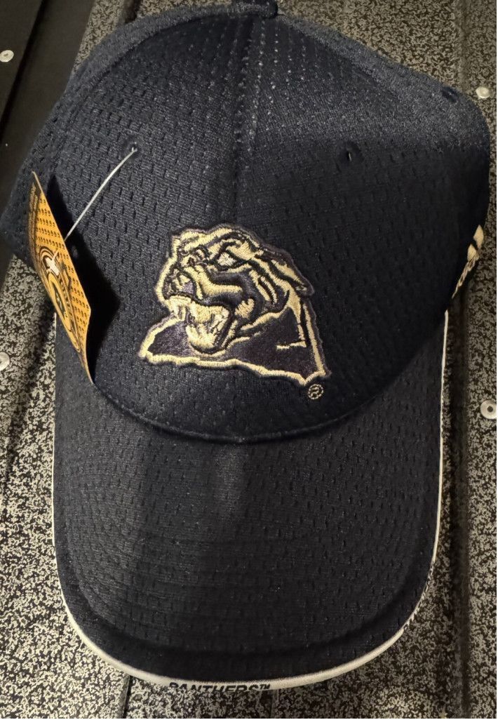 Adidas Pittsburgh Pitt Panthers Adidas Hat Adjustable OSFA Blue Size ONE SIZE - 1 Thumbnail