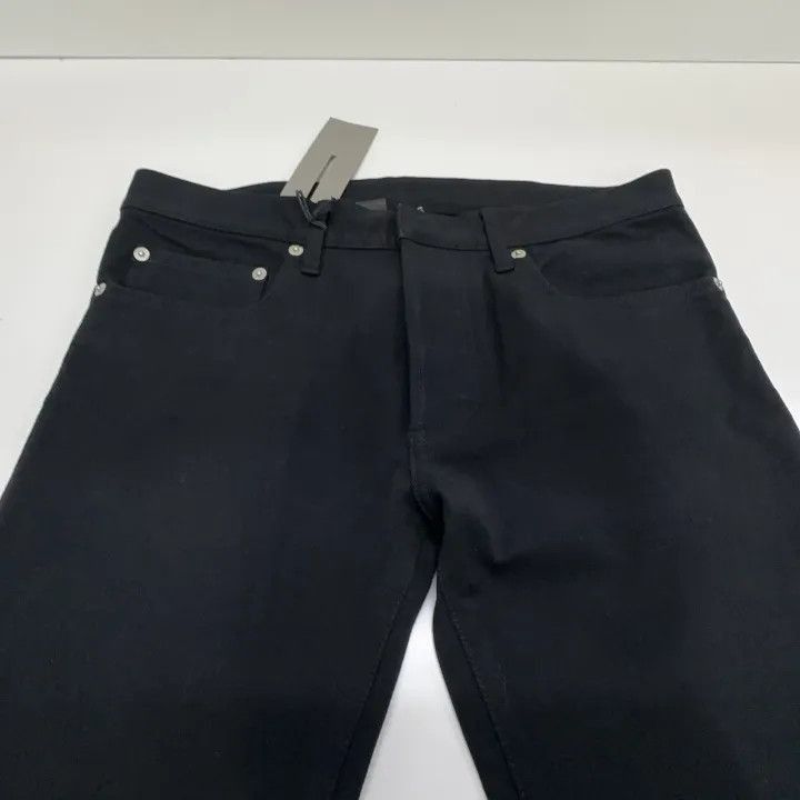 Dior Dior Dior Slim Fit Black Denim Pants for Men 0079-2507 Size US 29 - 6 Thumbnail