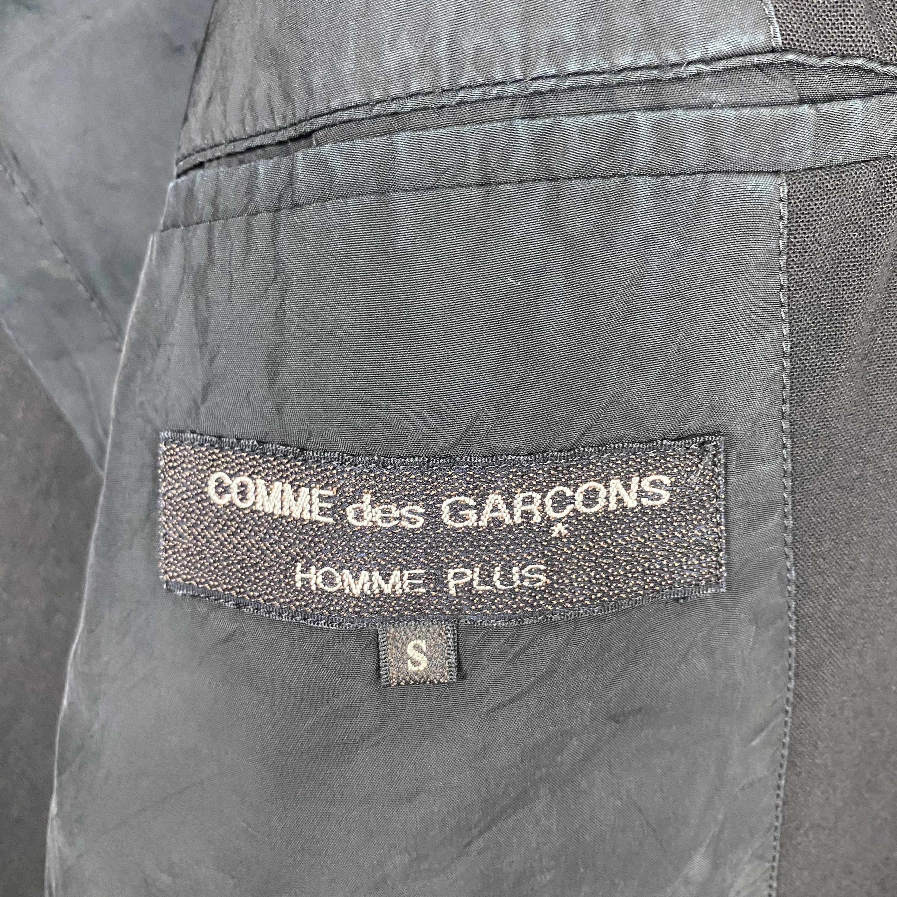 Comme des Garcons Homme Plus 💥AD1988 COMME DES GARÇONS HOMME PLUS BOXY JACKET Size US S / EU 44-46 / 1 - 10 Thumbnail