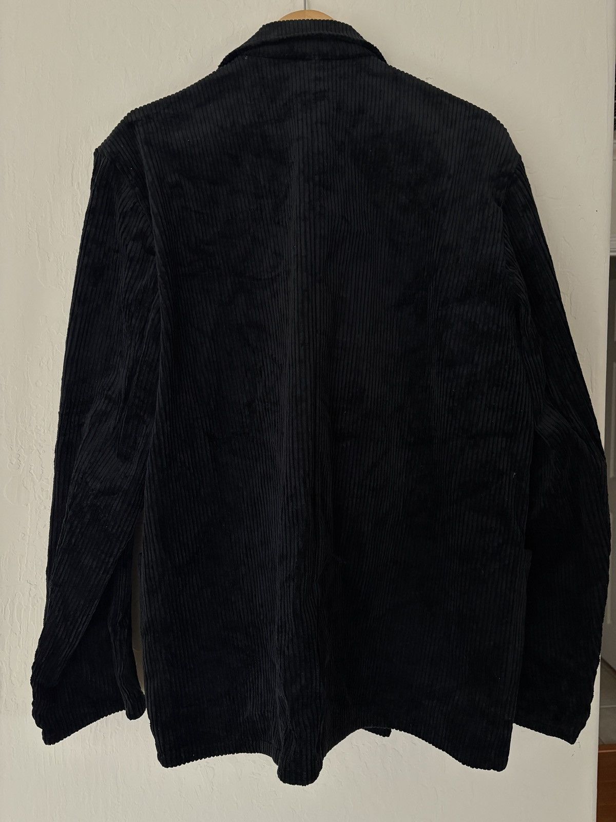 Vintage 1960’s Black French Corduroy Double Breasted Jacket Size US L / EU 52-54 / 3 - 2 Thumbnail
