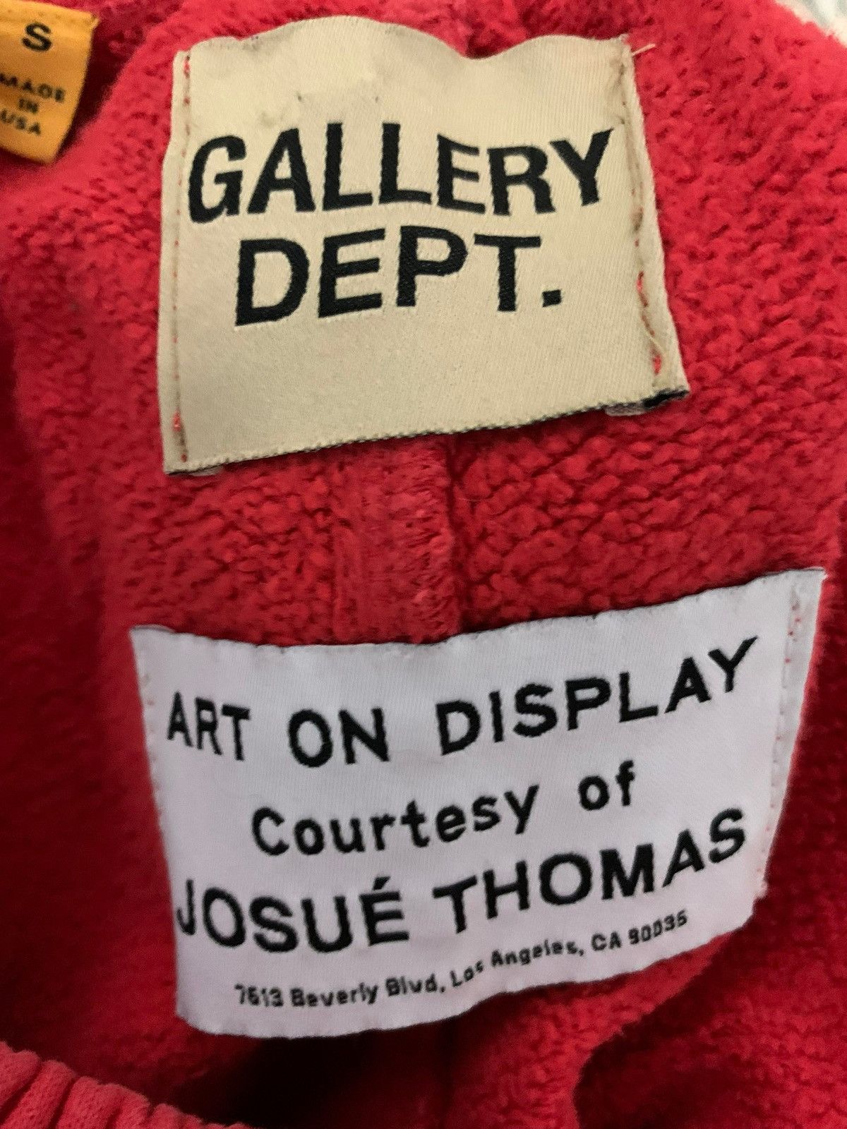 Gallery Dept. Gallery department sweats red Size US 30 / EU 46 - 11 Thumbnail
