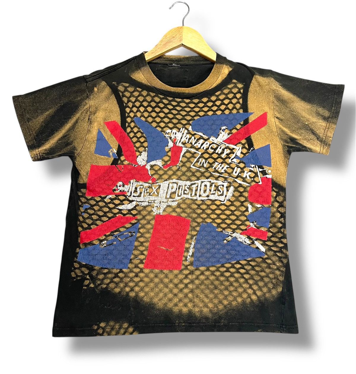 Band Tees SEXY DYNIMATE LONDON SEX PISTOLS TIE DIE TSHIRT Size US S / EU 44-46 / 1 - 1 Thumbnail