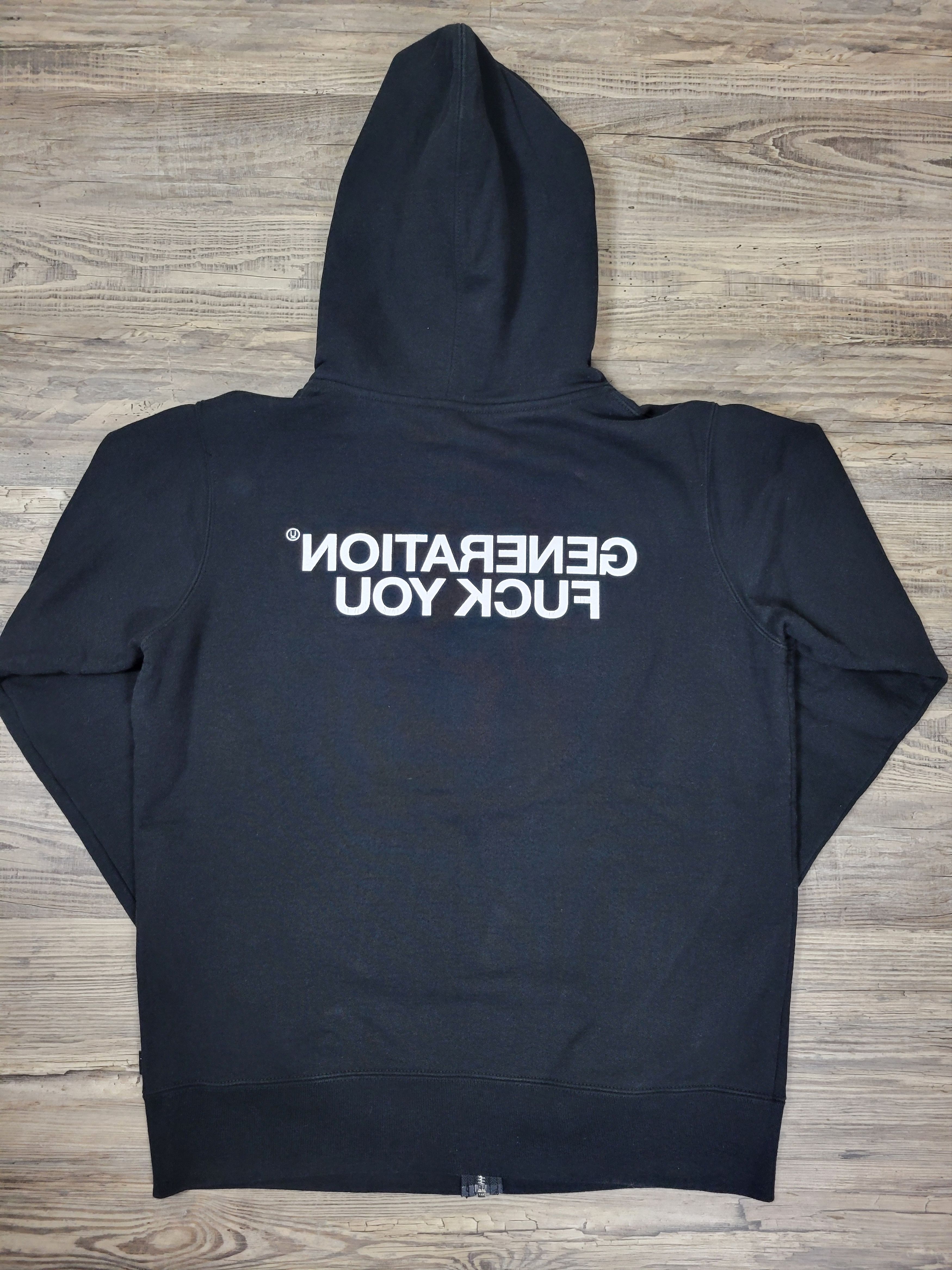 Supreme × Undercover Supreme Generation FuckYou zip up | Grailed