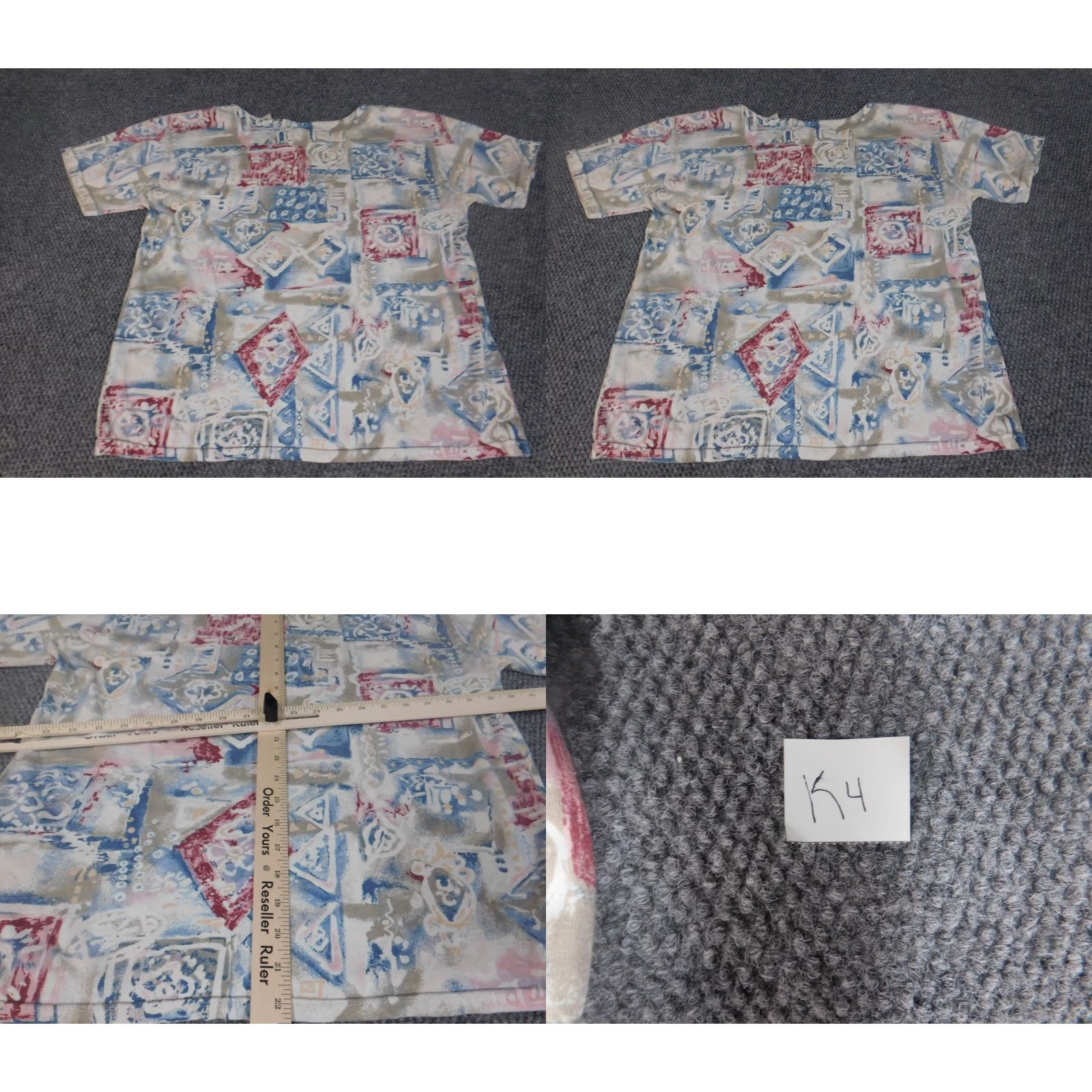 Vintage VINTAGE Separate Issue Womens Shirt L blue classic pullover Size L / US 10 / IT 46 - 8 Thumbnail