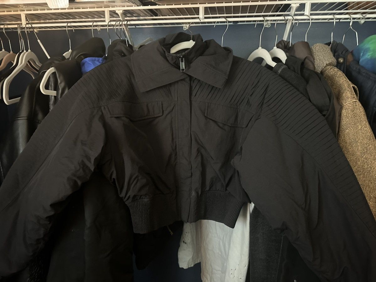Han Kjobenhavn Hans Kjovenhaven pleated bomber In black Size US M / EU 48-50 / 2 - 1 Thumbnail