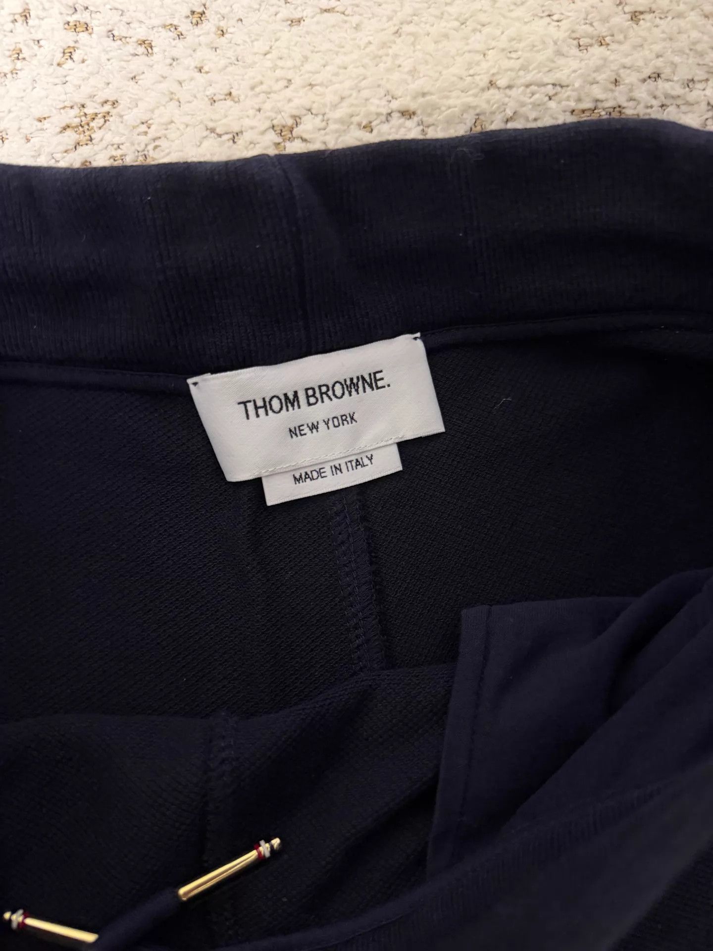 Thom Browne Thom Browne Waffle Colorblocked Shorts 99 New 42 Size 28" / US 6 / IT 42 - 2 Thumbnail