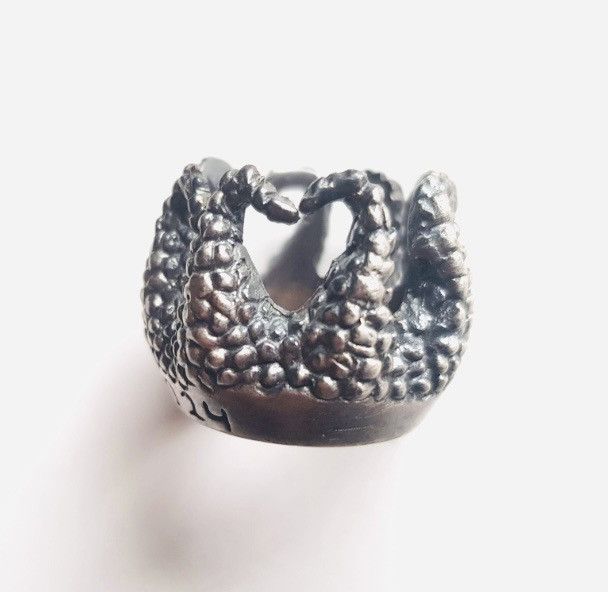 KD2024 Octopus 925 Sterling Silver ring Size ONE SIZE - 2 Thumbnail