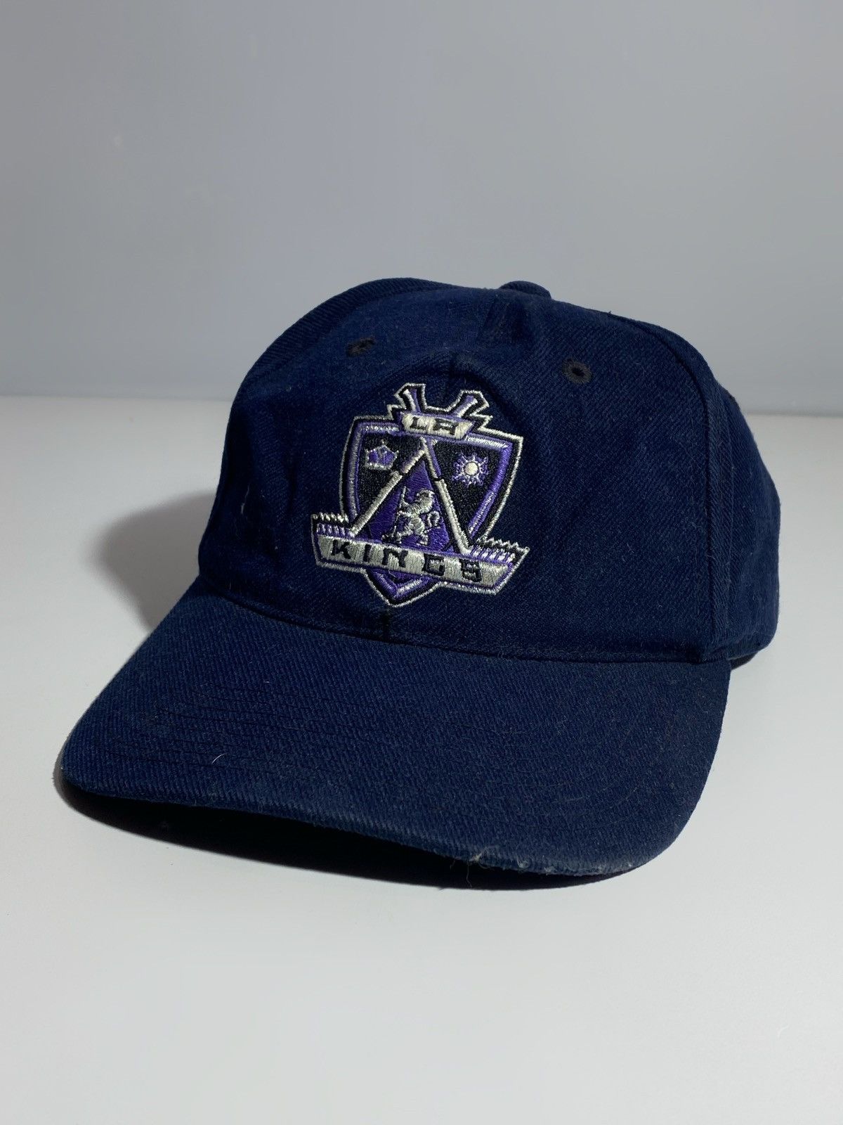 Sports Specialties Vintage LA Kings Plain Logo Hat Cap NHL Sports Specialties Size ONE SIZE - 1 Thumbnail