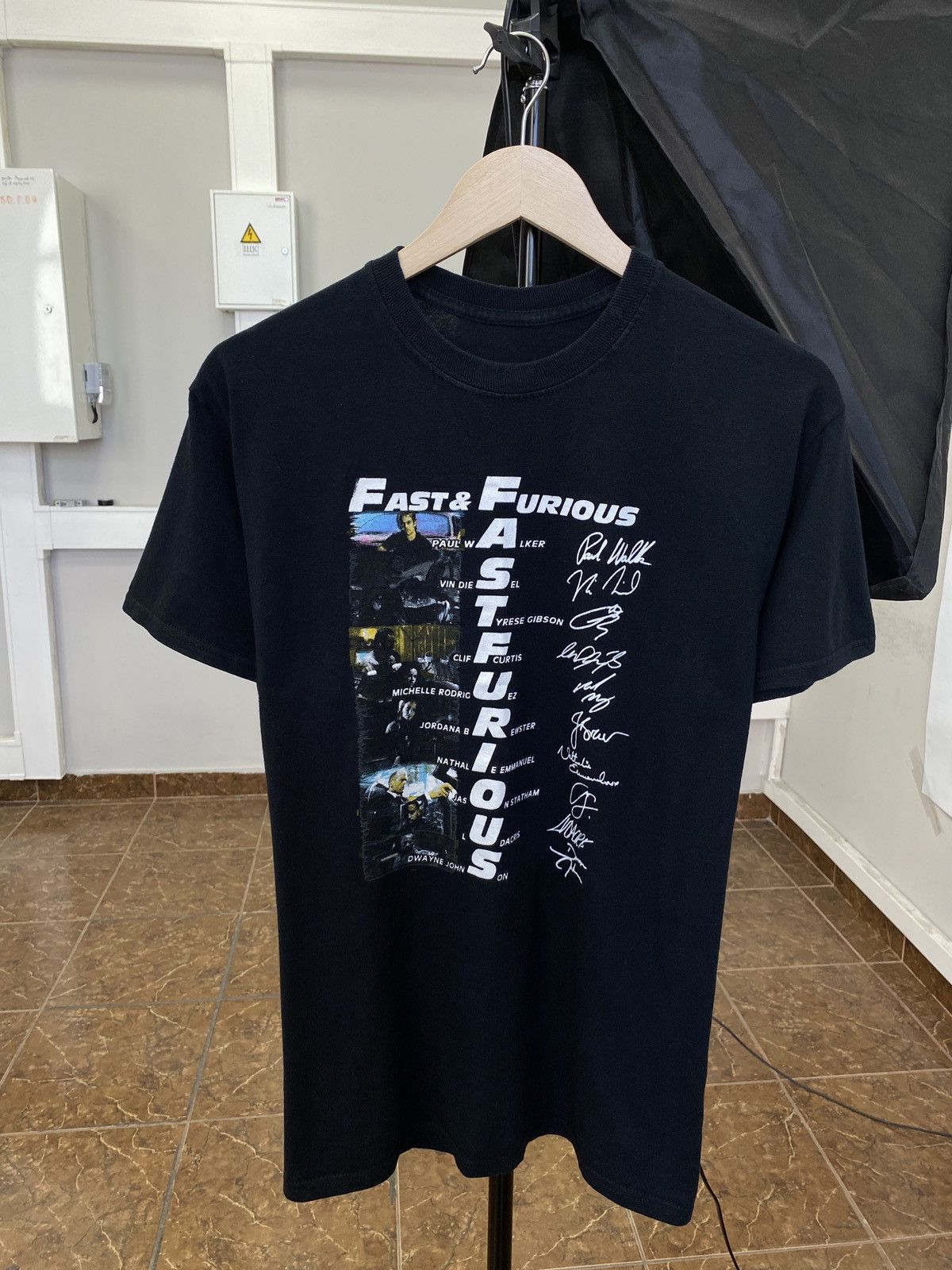 Other 🇺🇸 Vintage 2001 Fast Furious Vin Diesel Paul Walker T-Shirt Size US M / EU 48-50 / 2 - 1 Thumbnail