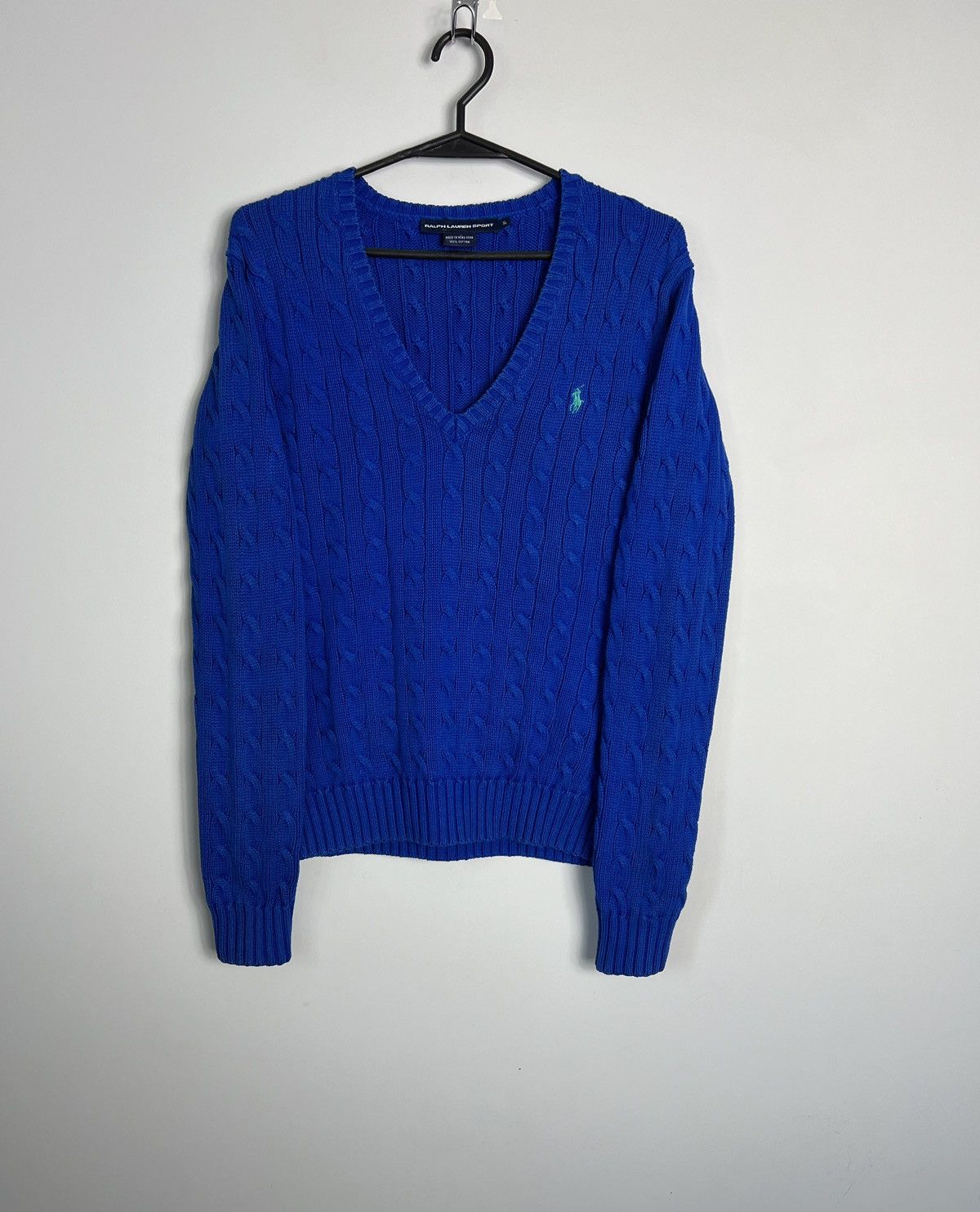 Polo Ralph Lauren × Ralph Lauren Braid Sweater Polo Ralph Lauren 100% Cotton Size XL / US 12-14 / IT 48-50 - 1 Thumbnail