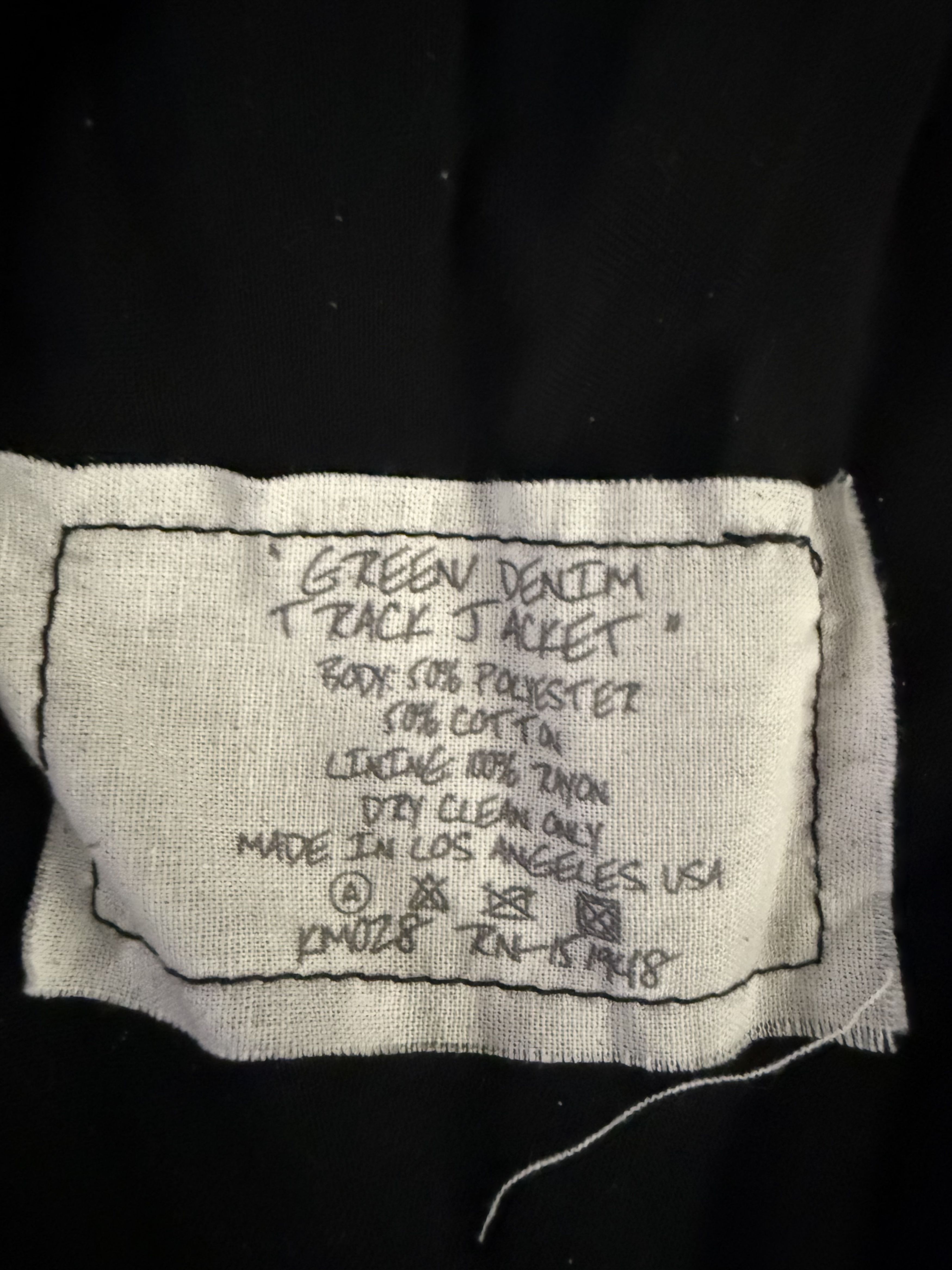 Greg Lauren Ibrid Denim/Fabric Track Jacket Size US XL / EU 56 / 4 - 14 Thumbnail