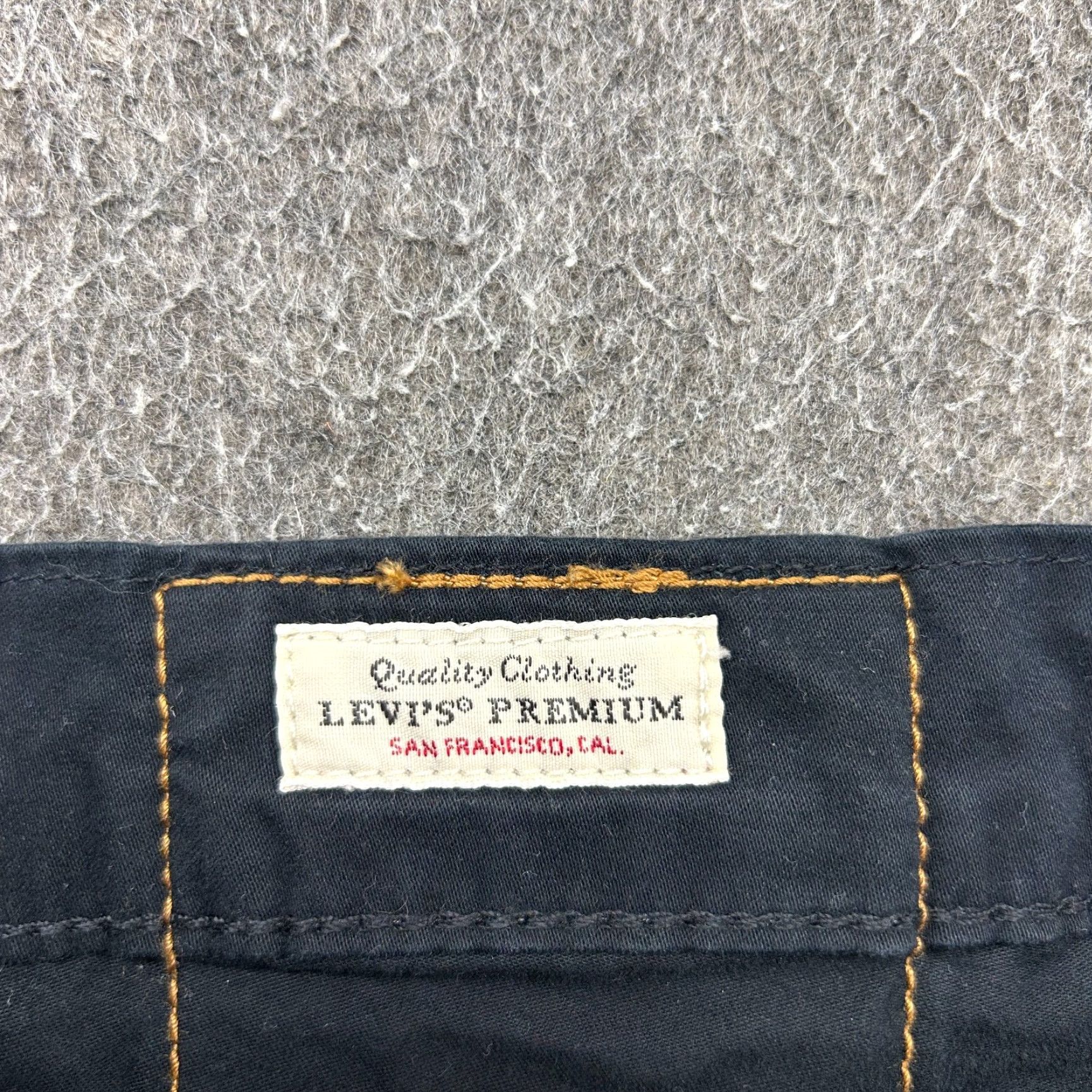 Levi's Levi's 511 Jeans Mens 31x32 Black Skinny Slim Fit Dark Wash Stretch Cotton Denim Zip Pockets Logo Zipper Regular Inseam 32 Size US 31 - 3 Thumbnail