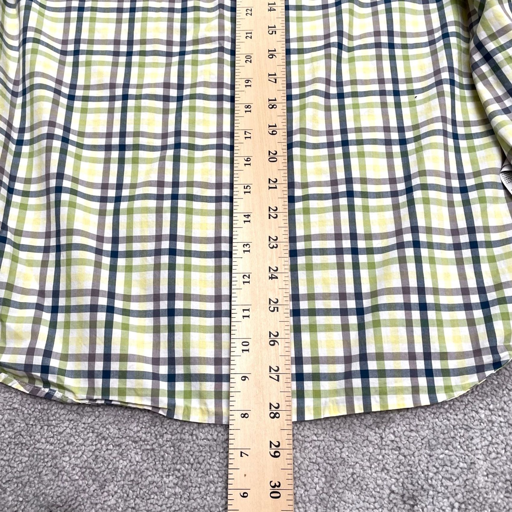 Banana Republic Banana Republic Slim Fit Button Down Shirt Medium Multi Plaid Cotton Size US M / EU 48-50 / 2 - 6 Thumbnail