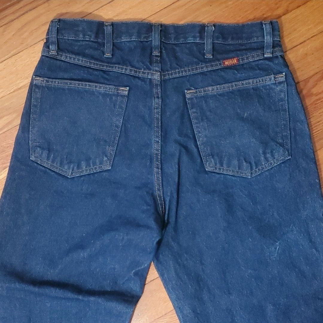 Rustler Rustler 34x32" Men's Pants Jeans Blue Cotton Denim 4 Pocket Size US 34 / EU 50 - 5 Thumbnail