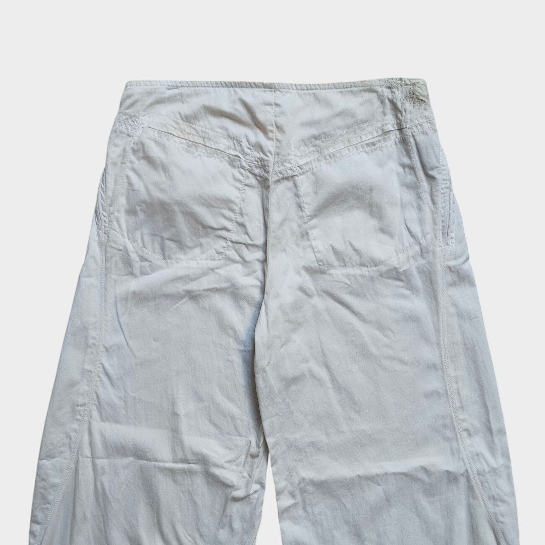 Helmut Lang × Mandarina Duck Mandarina duck side zip wide trouser Size 27" / US 4 / IT 40 - 5 Thumbnail