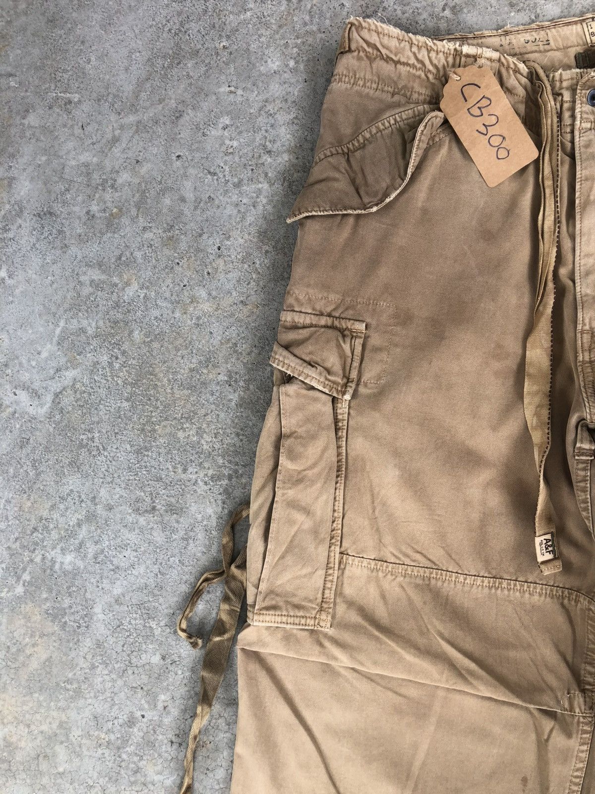 Abercrombie & Fitch Abercrombie Cargo Pants Tactical Bondage Size US 33 - 4 Thumbnail