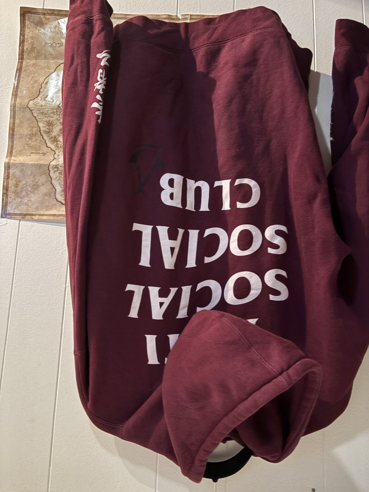 Anti Social Social Club Assassins Creed Shadows Magenta Hoodie Size US L / EU 52-54 / 3 - 3 Thumbnail