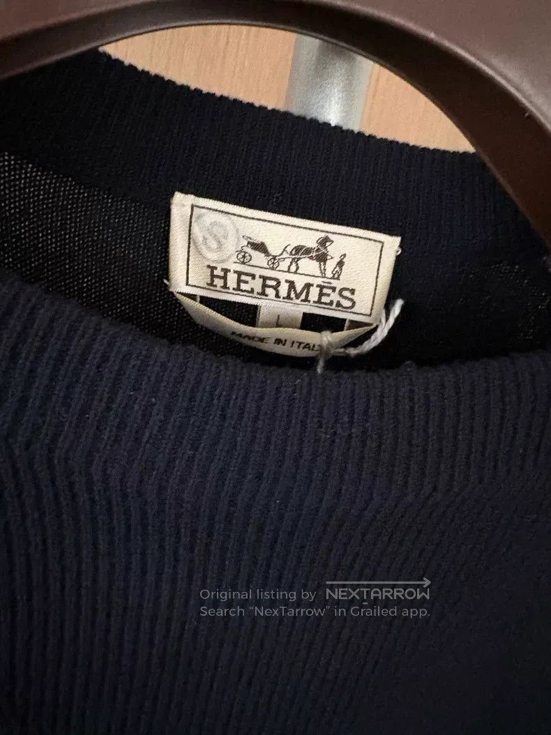 Hermes Hermes Men's Autumn-Winter Patchwork Sweater Size US L / EU 52-54 / 3 - 3 Thumbnail