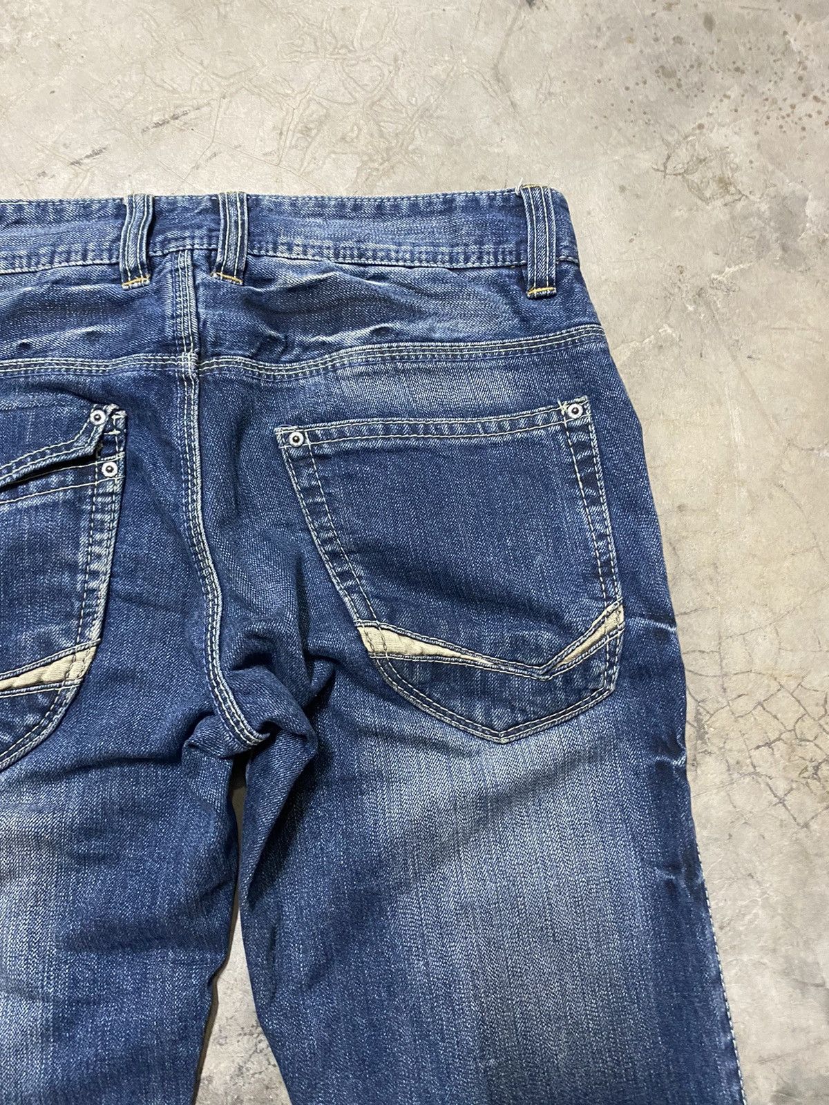 Hysteric Glamour × Nicole Club × Tornado Mart Japanese Grunge Nicole Punk Distressed Jeans #56 Size US 31 - 4 Thumbnail