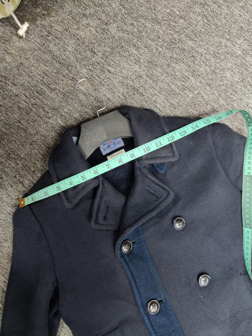 Blue Blue Japan Vintage Blue Blue Japan Arigato Double Breasted Coat Jacket Size US M / EU 48-50 / 2 - 18 Thumbnail