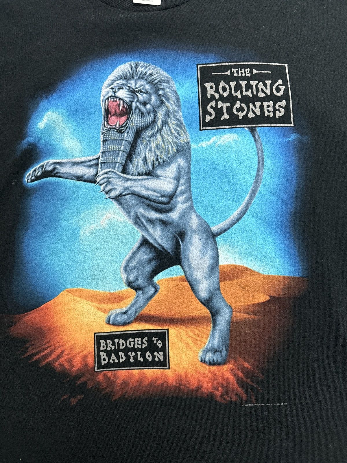Other Vintage Rolling Stones Bridges To Babylon T-Shirt Size US L / EU 52-54 / 3 - 2 Thumbnail