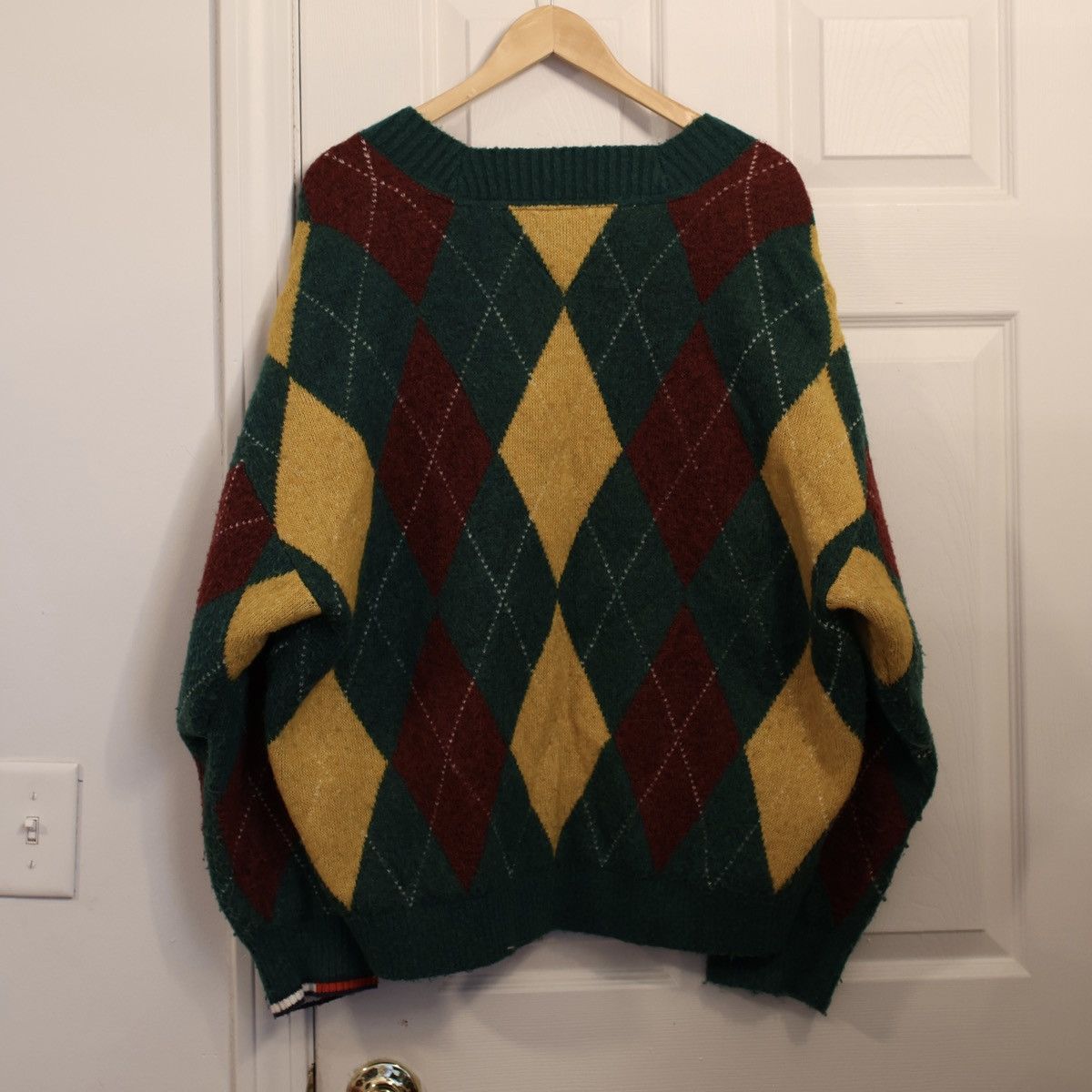 Tommy Hilfiger Wool Cardigan Size US M / EU 48-50 / 2 - 2 Thumbnail