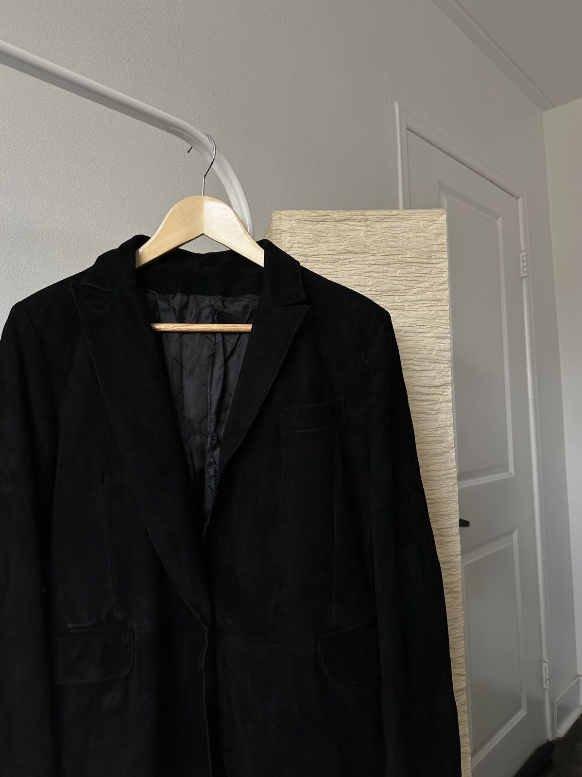 Costume National Costume National Men’s Suede Sport Jacket Blazer CNC Black Size US S / EU 44-46 / 1 - 4 Thumbnail