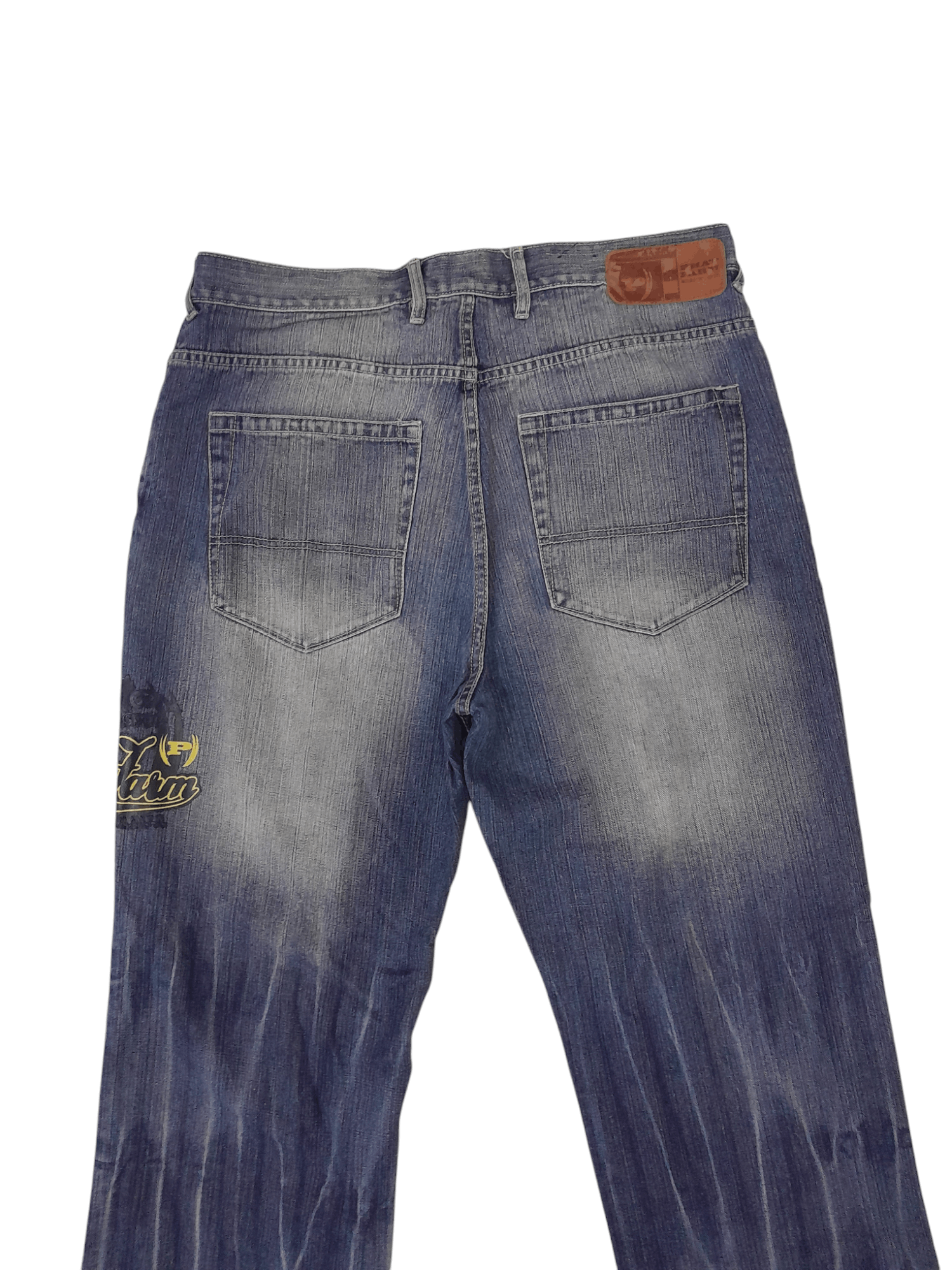 Phat Farm Phat Farm Russell Simmons Baggy Denim (F415) Waist 36 Size US 36 / EU 52 - 6 Thumbnail
