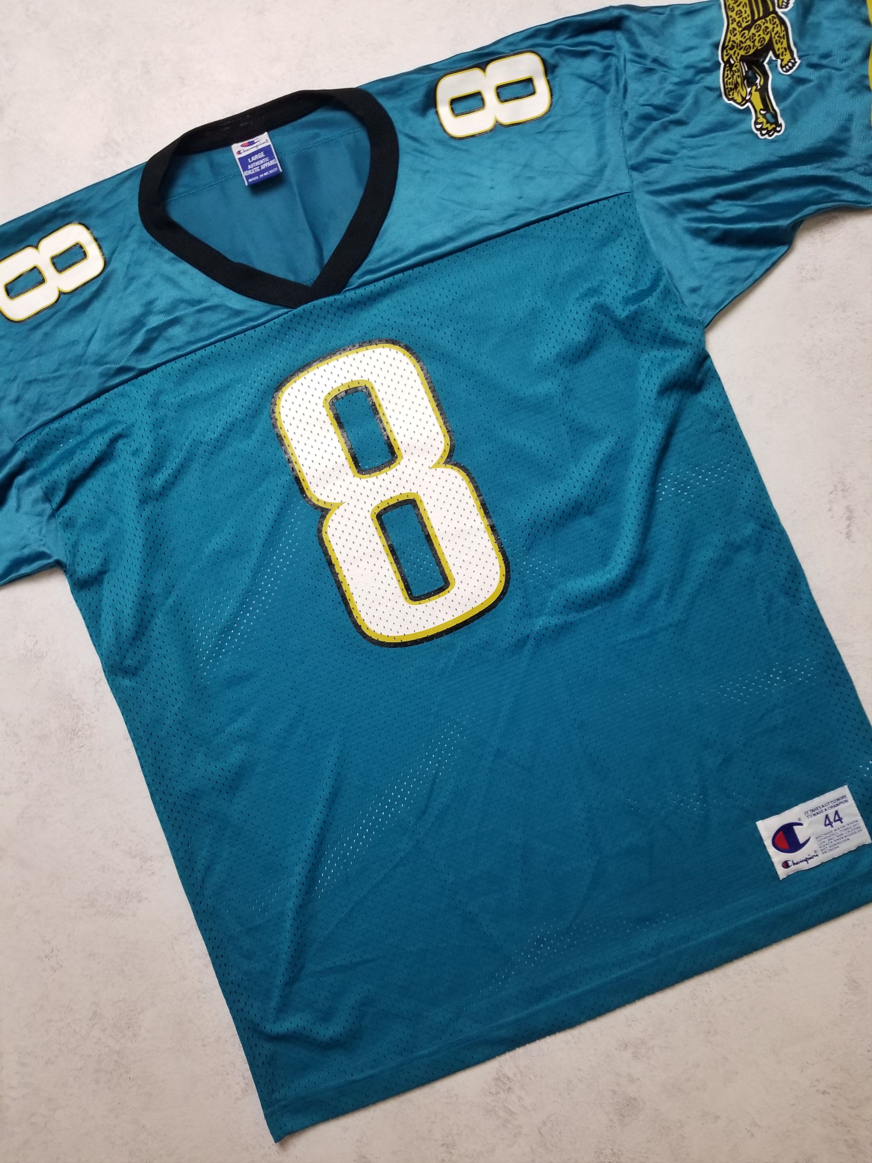 Champion VTG Champion Mark Brunell #8 Jacksonville Jaguars NFL Jersey Size US L / EU 52-54 / 3 - 4 Thumbnail