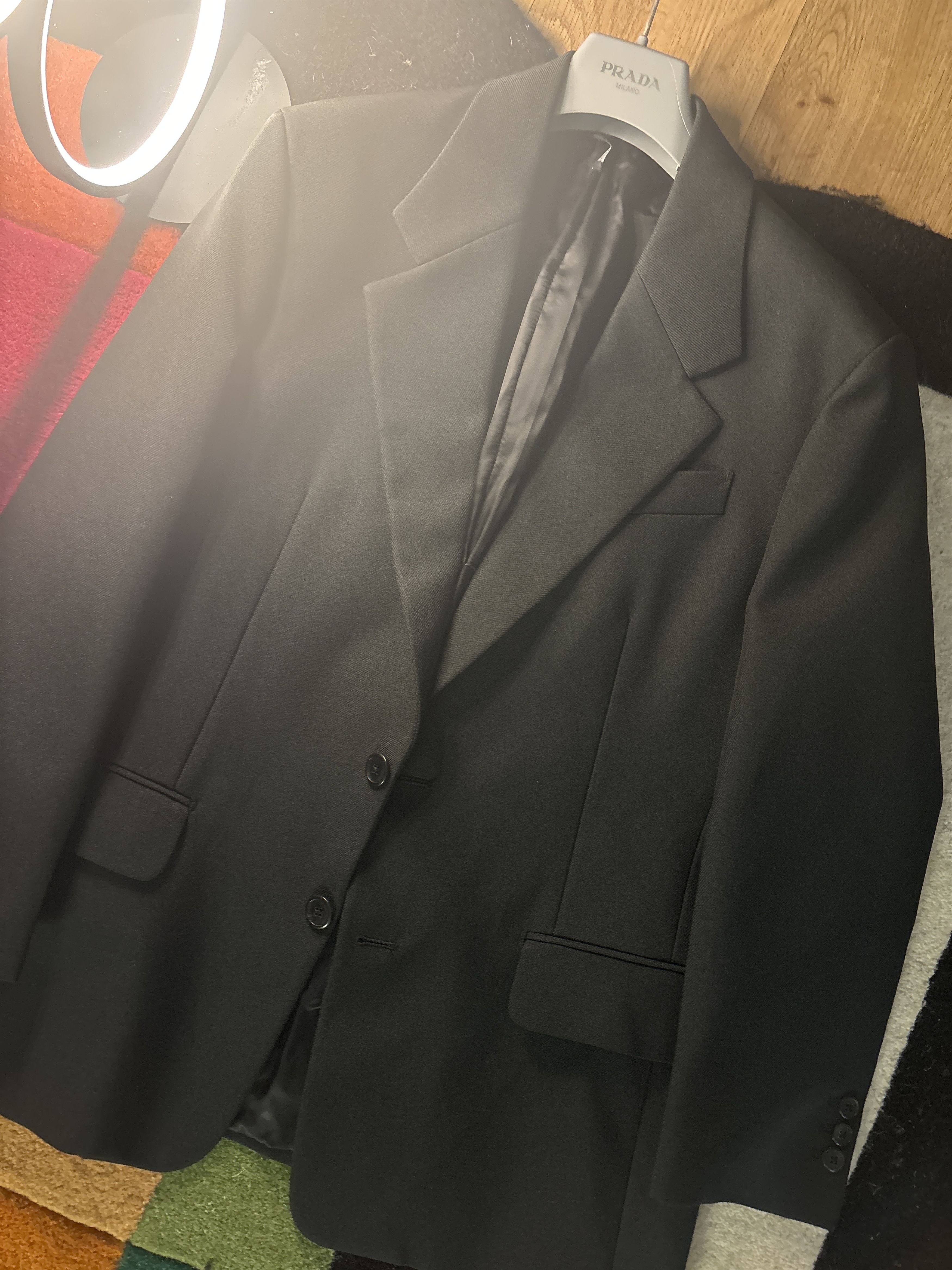 Prada Prada Fall/Winter 2018 Nylon Blazer Size 36R - 2 Thumbnail