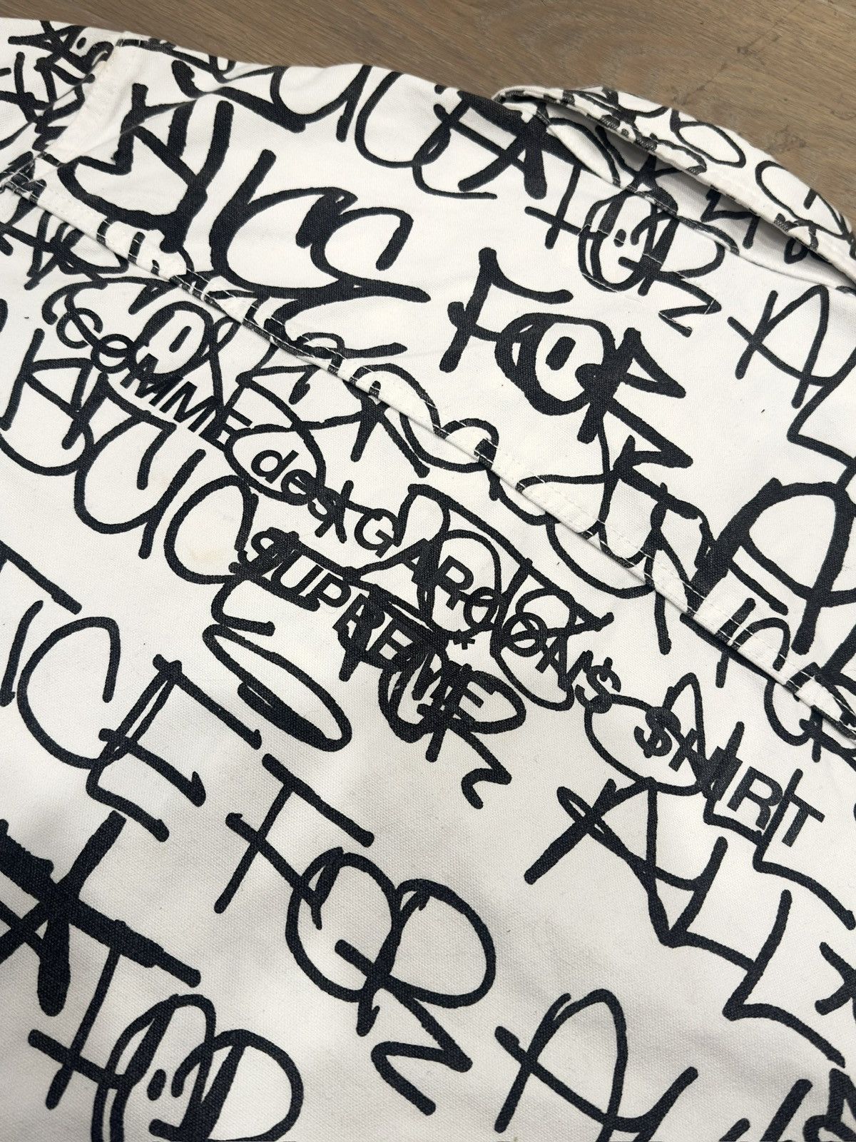 Comme des Garcons SHIRT × Supreme Supreme x Comme des Garcons Shirt Printed Canvas Chore Coat Size US L / EU 52-54 / 3 - 5 Thumbnail