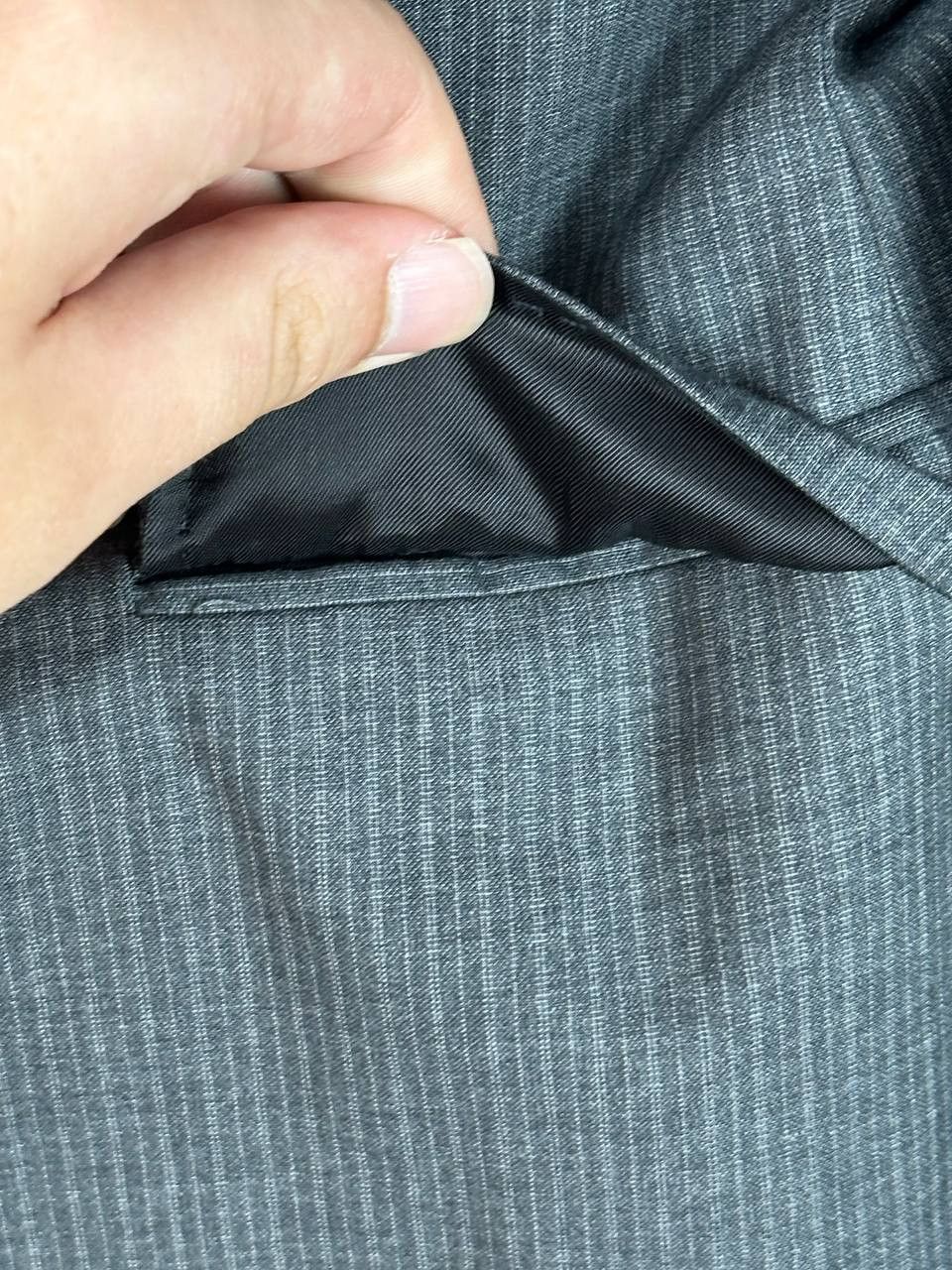 Dolce & Gabbana Dolce & Gabbana Men's Grey Wool Blazer Size 50 Size 50S - 4 Thumbnail