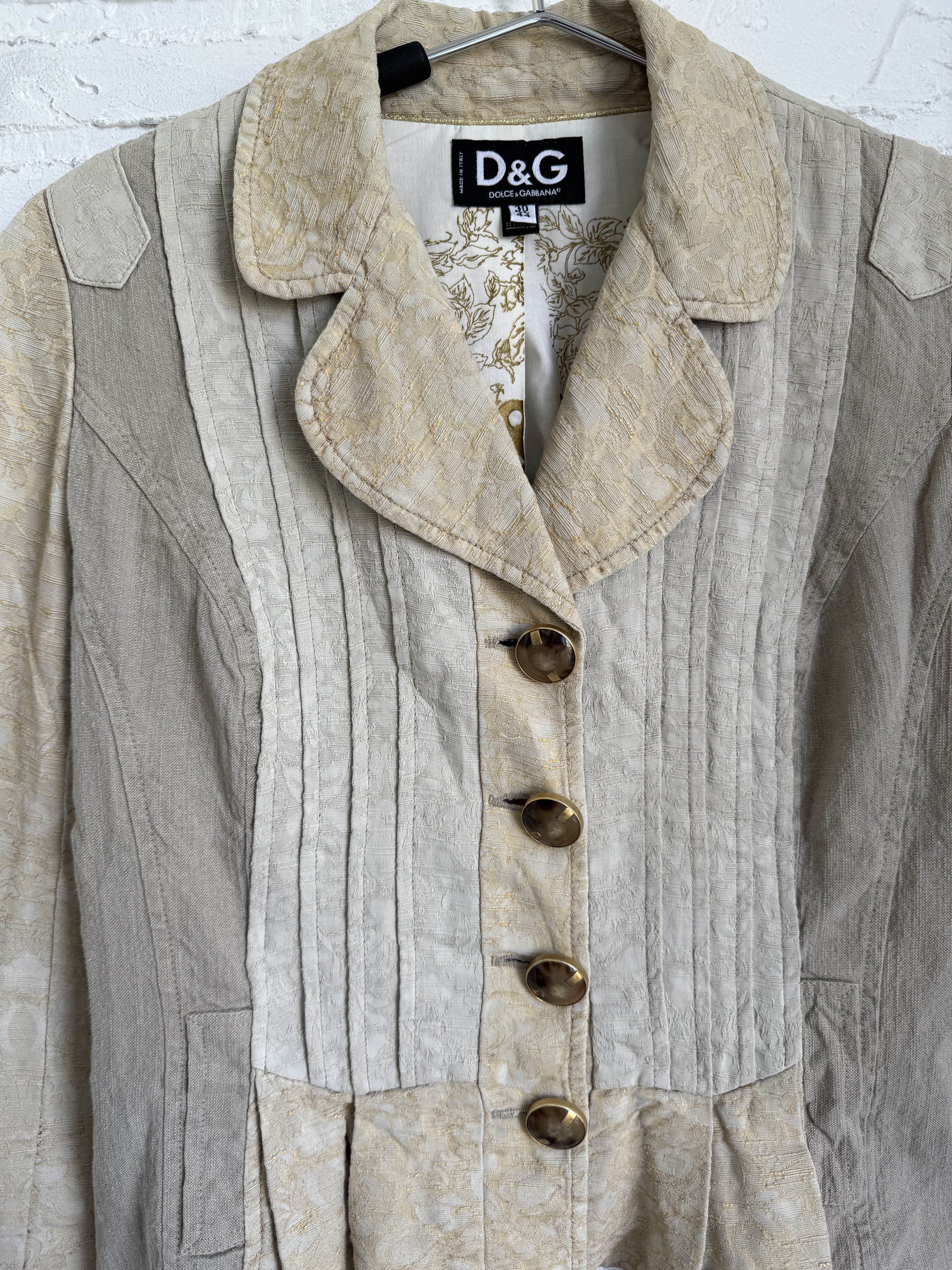 Dolce & Gabbana DOLCE & GABBANA F/W 2006 Victorian jacket blazer Size M / US 6-8 / IT 42-44 - 7 Thumbnail