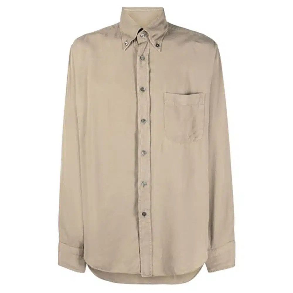 Tom Ford o1loc1c1224 94YTBE Shirt in Beige Size US XS / EU 42 / 0 - 1 Preview