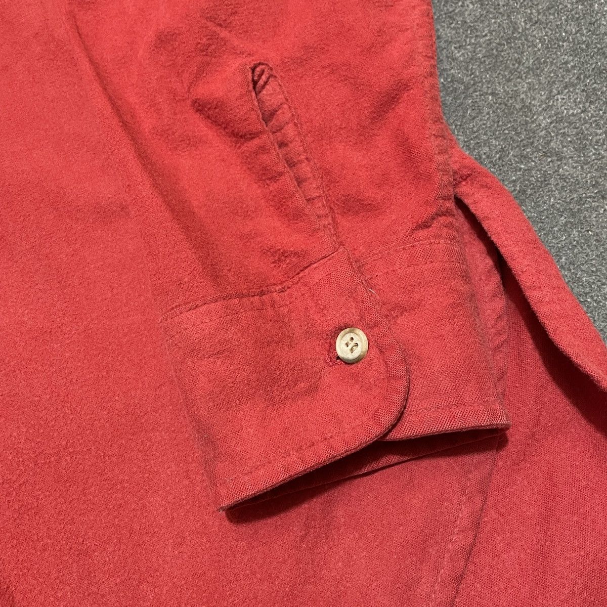 Vintage 70s Woolrich Red USA Longsleeve Shirt Size US M / EU 48-50 / 2 - 3 Thumbnail