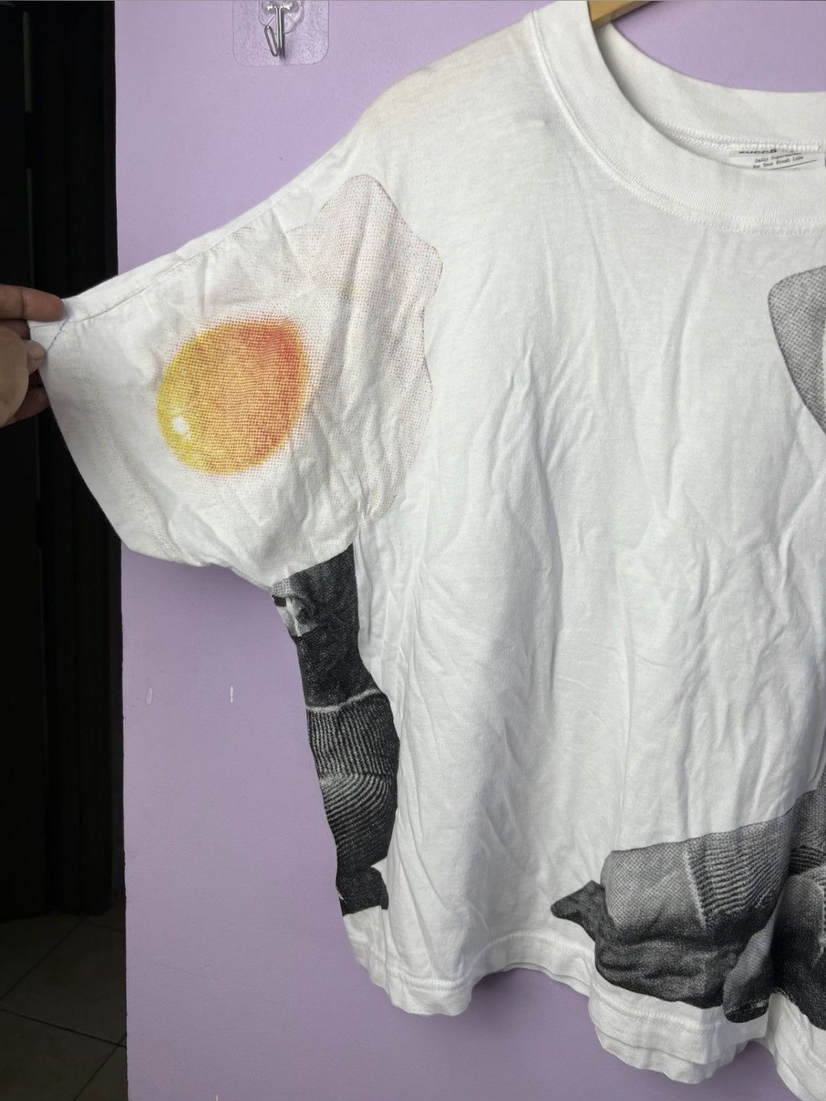CABANE de ZUCCa 🔥Zucca Dayz Egg Bikini Cropped Tees Size US XL / EU 56 / 4 - 6 Thumbnail