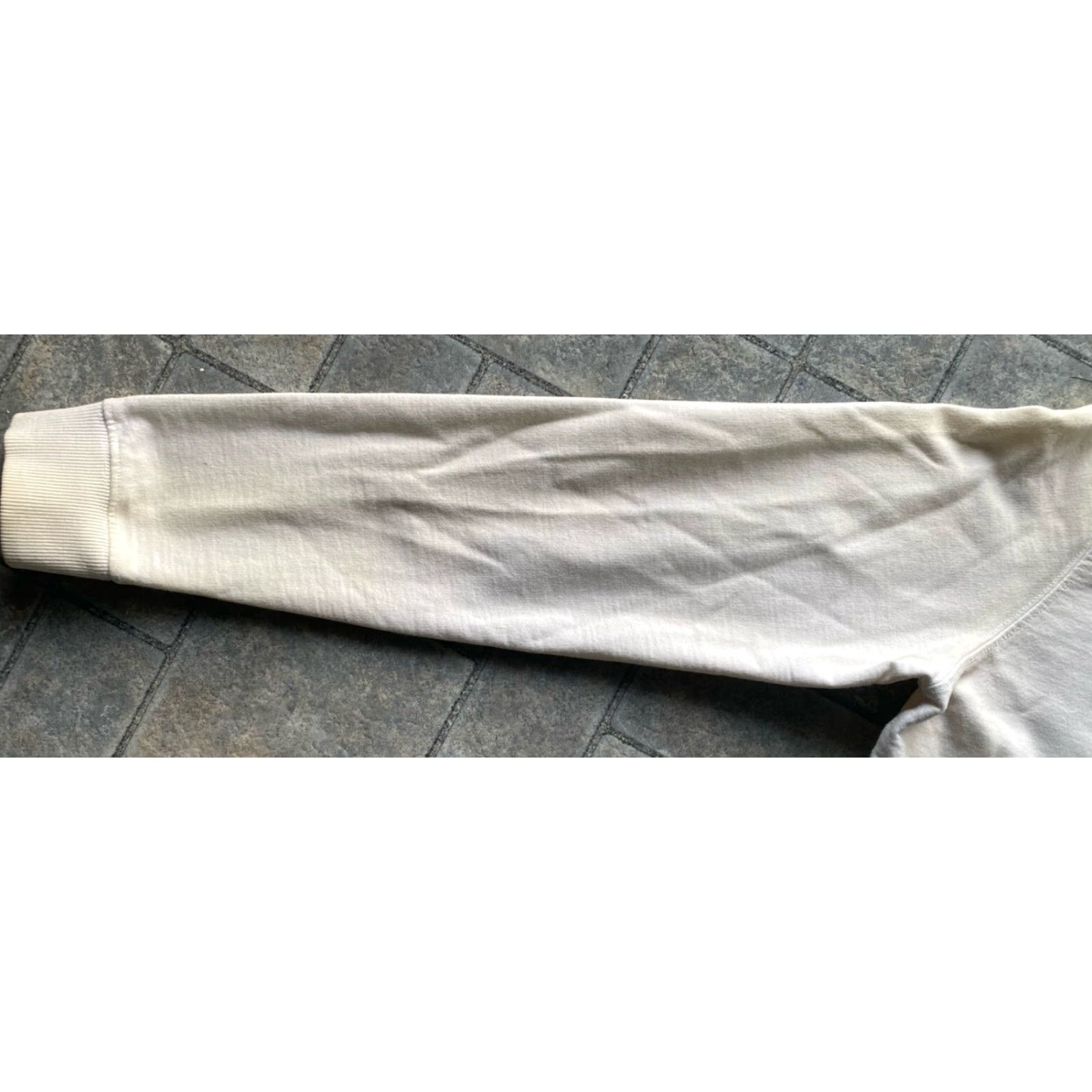 Harley Davidson Harley-Davidson Hoodie Full Zip Women M White Heart Yellowing Flaws Size M / US 6-8 / IT 42-44 - 6 Thumbnail