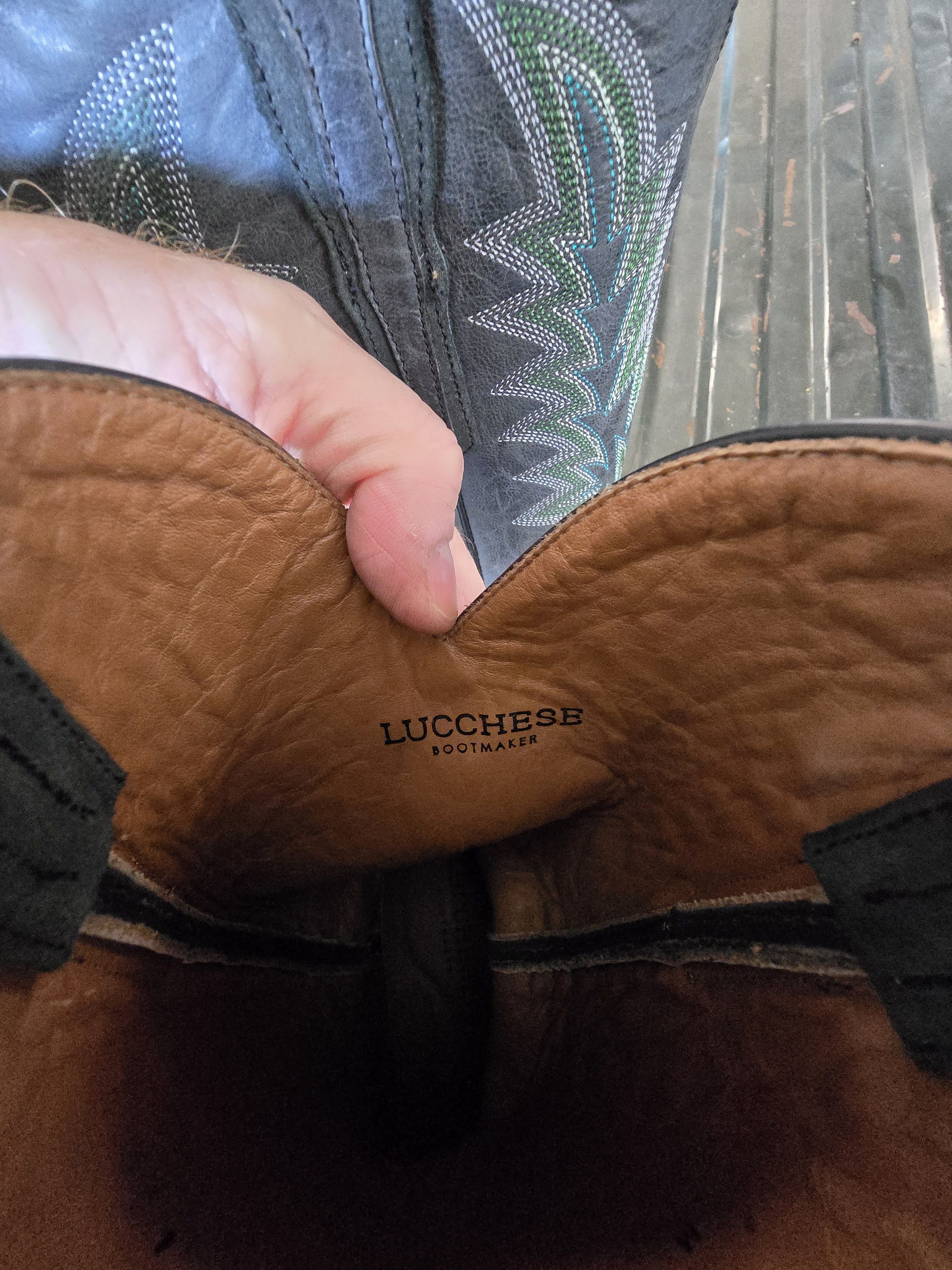 Lucchese Lucchese Men's Rudy Gray Boots Size US 11.5 / EU 44-45 - 5 Thumbnail